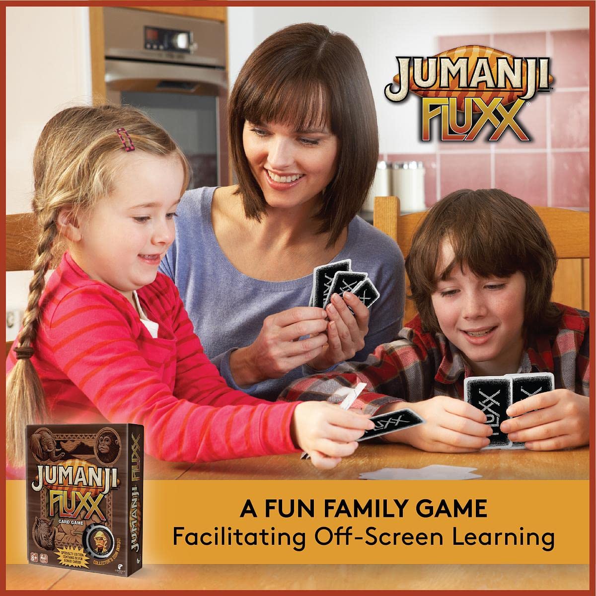 Looney Labs Jumanji Fluxx Card Game - Mixed Colours 10