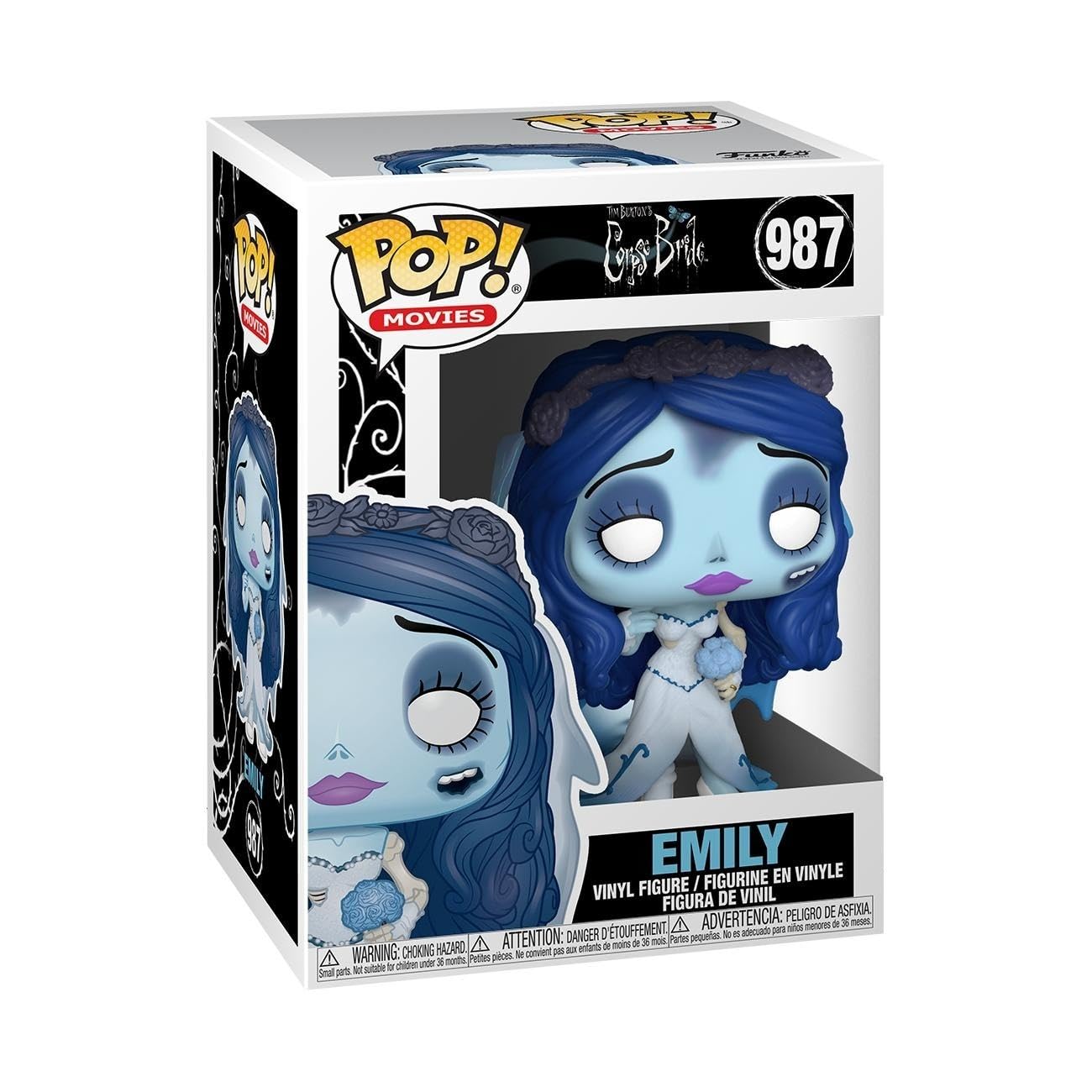 Funko Pop! Movies: Corpse Bride - Emily Vinyl Figure (49046) 4