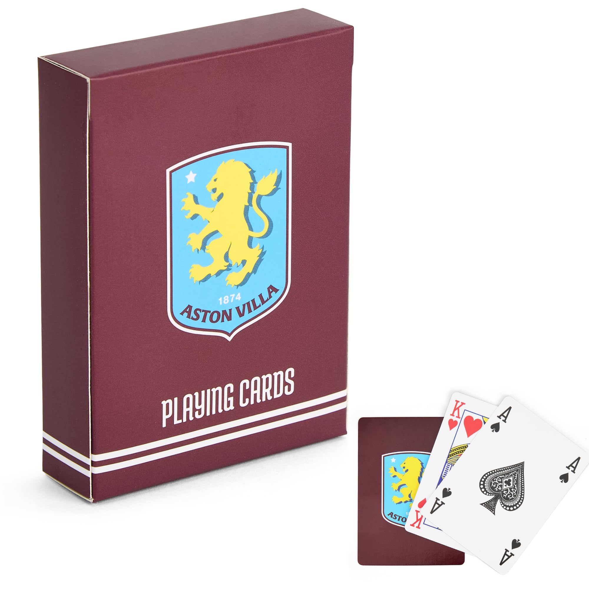The Gift Scholars Aston Villa FC Official Playing Cards - Standard Deck