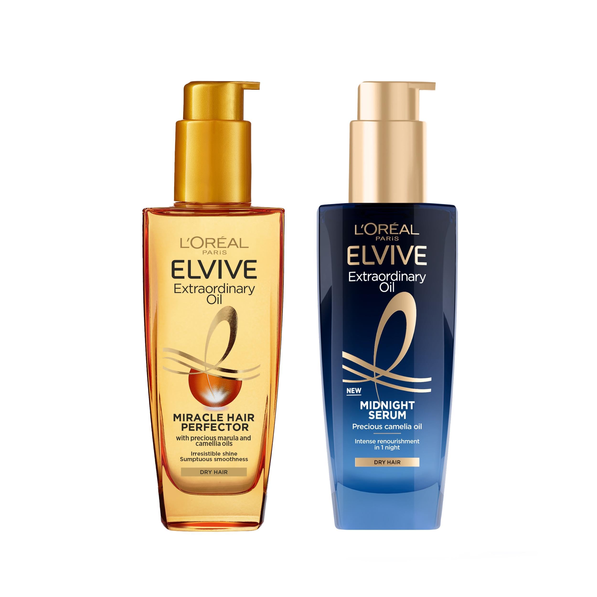 L'Oréal Paris Elvive Extraordinary Oil Nourished Hair Treatment Set (2 x 100ml)