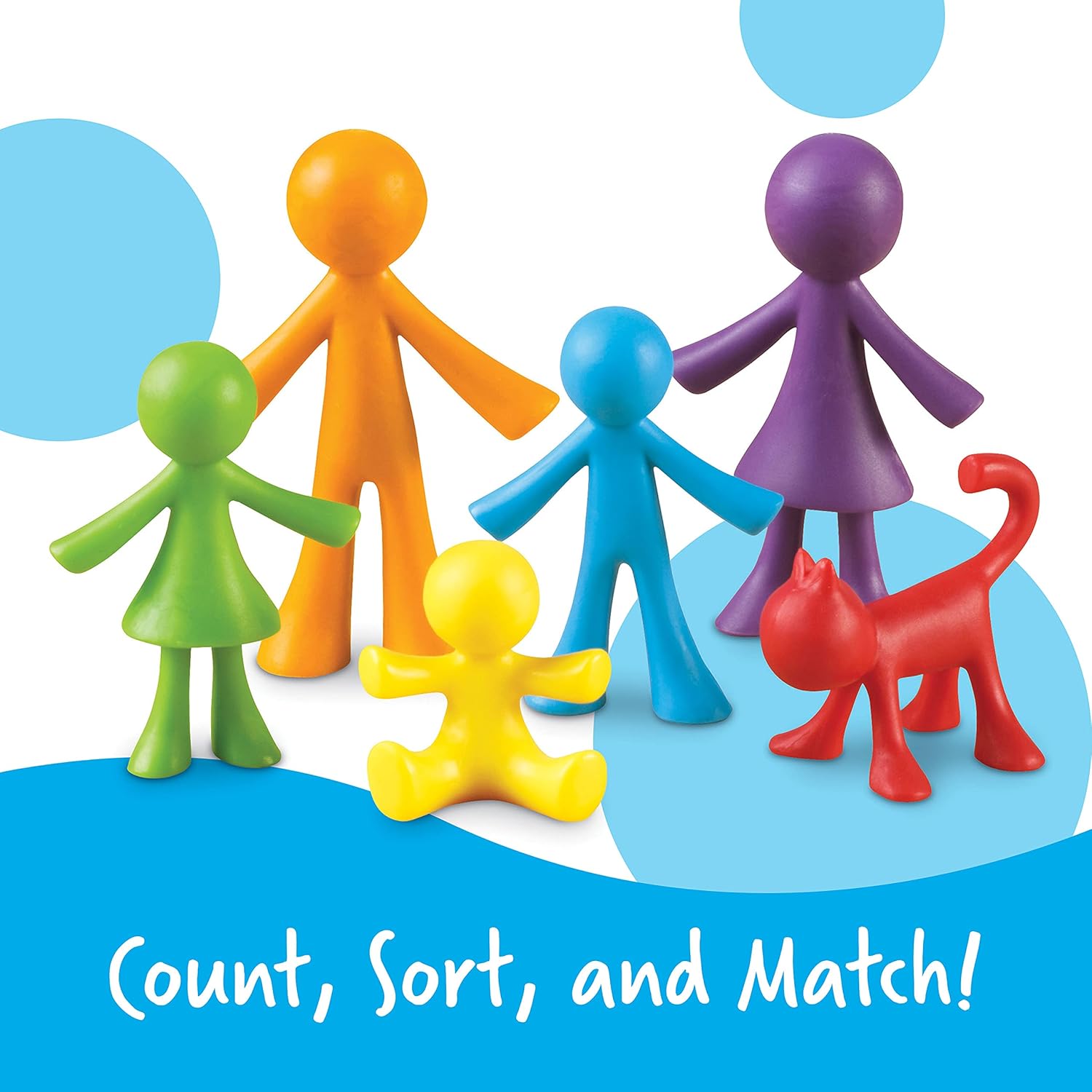 Learning Resources All About Me Family Counters - Educational Math & Role Play Set for Ages 3+ 8