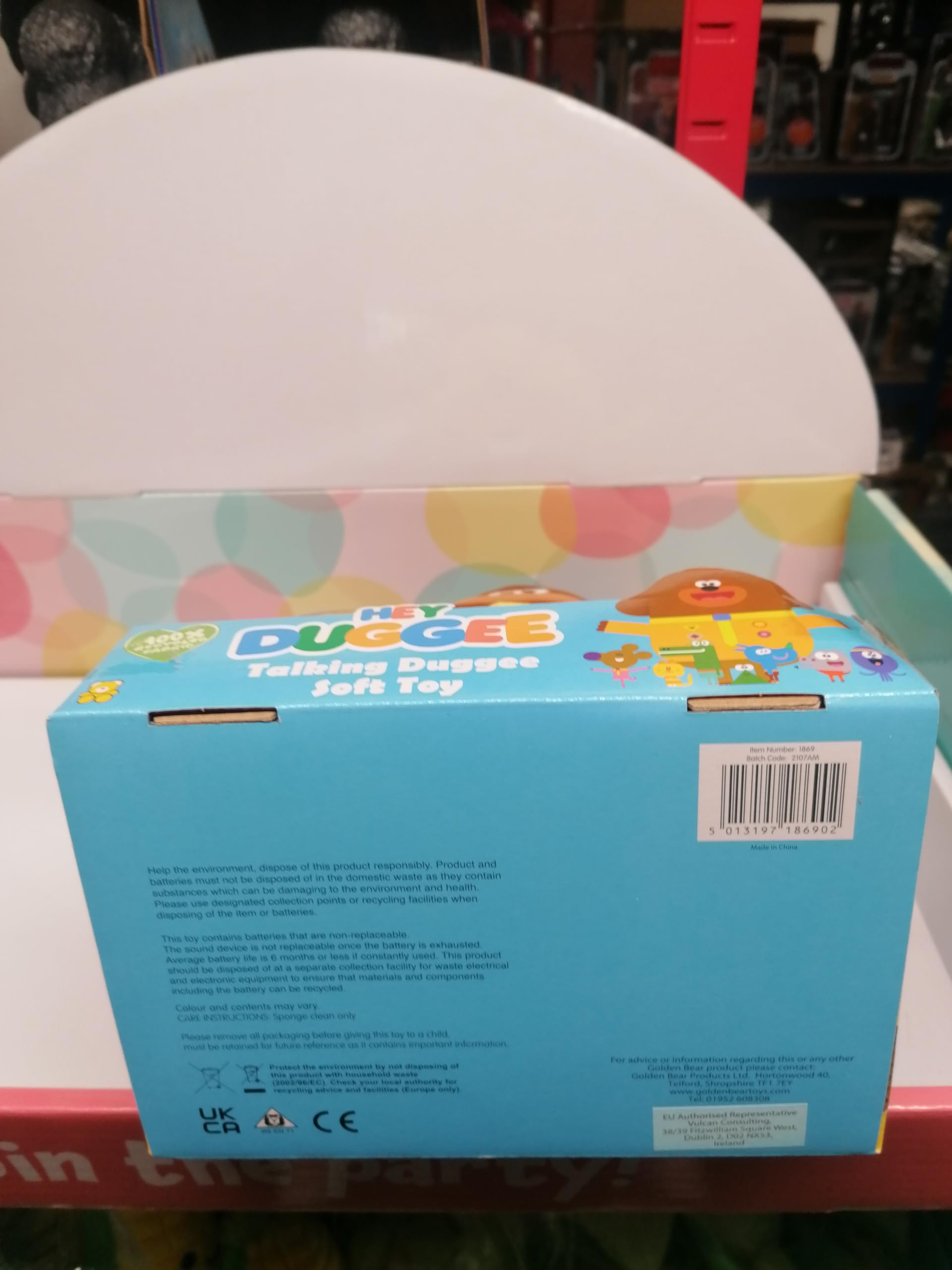 Hey Duggee pratende knuffel 8