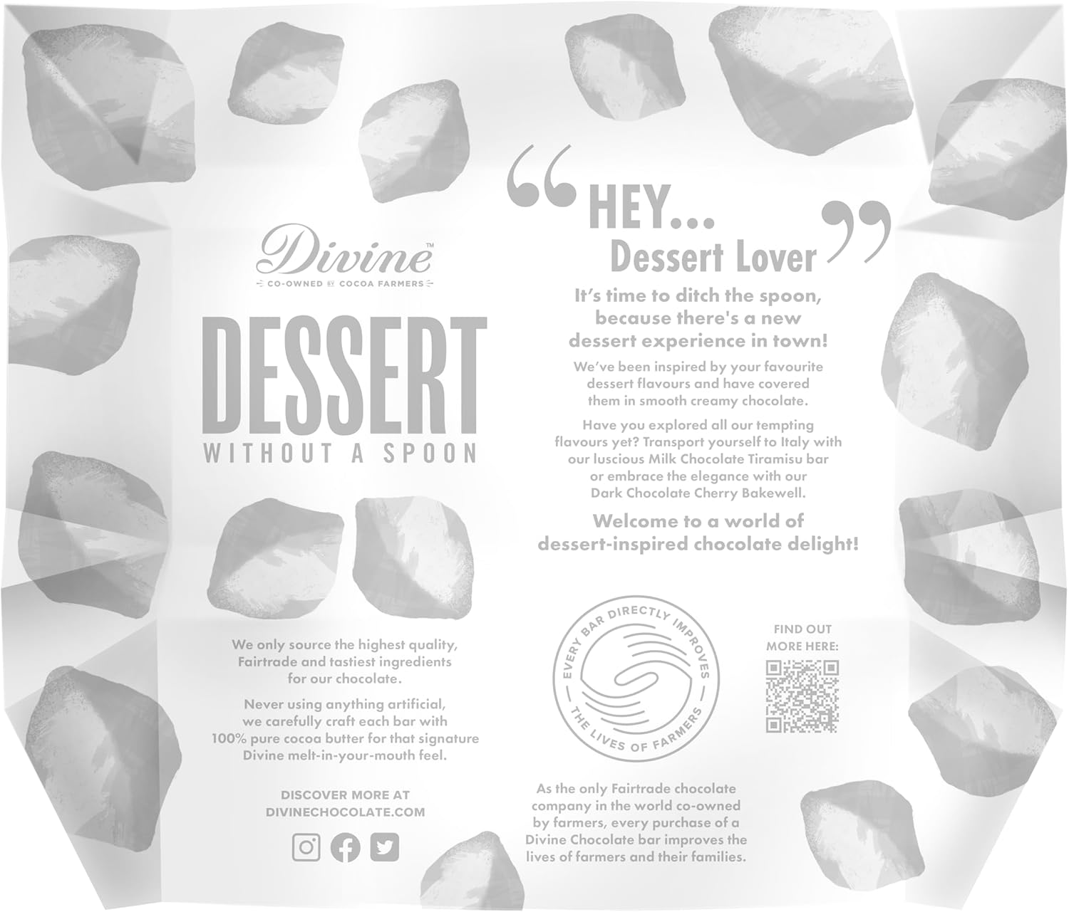 Divine - Chocolate Dessert Bar 26% White Chocolate Lemon Cheesecake with Lemon Crisp 6