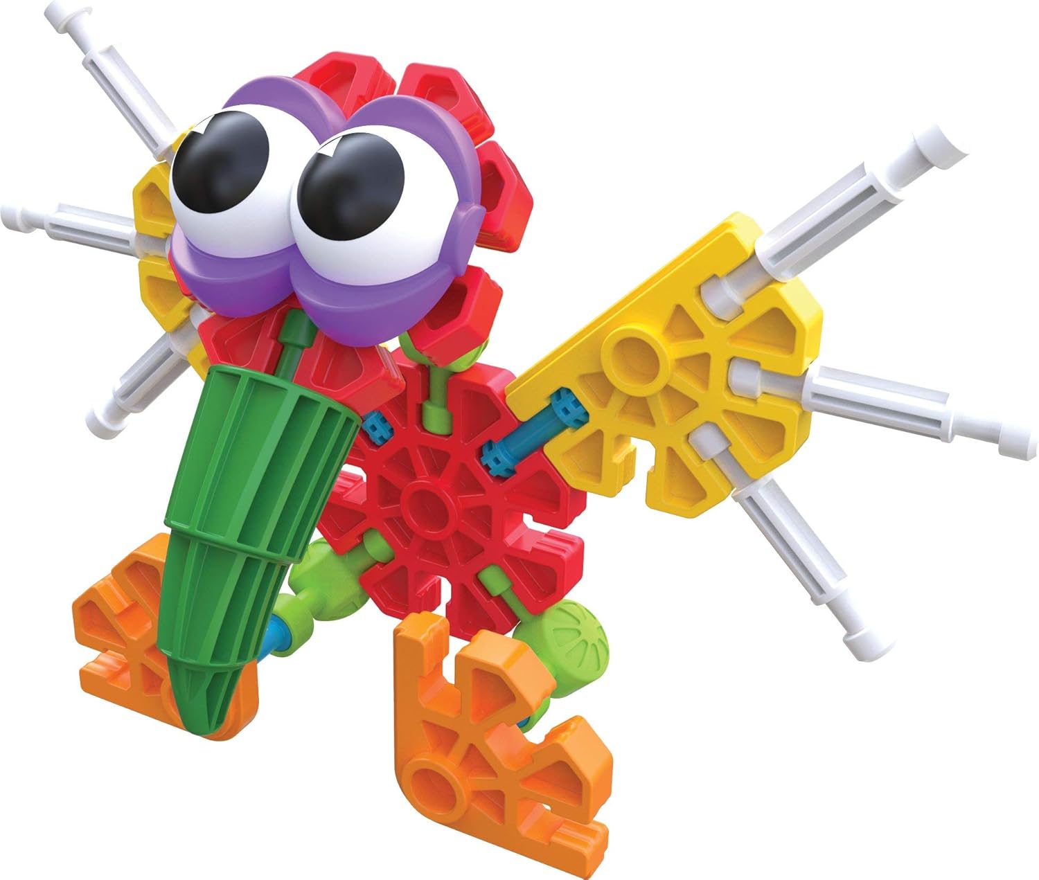 Kid K'NEX 50 Build Budding Builders Set - Educational Building Toys for Kids 3+ 6