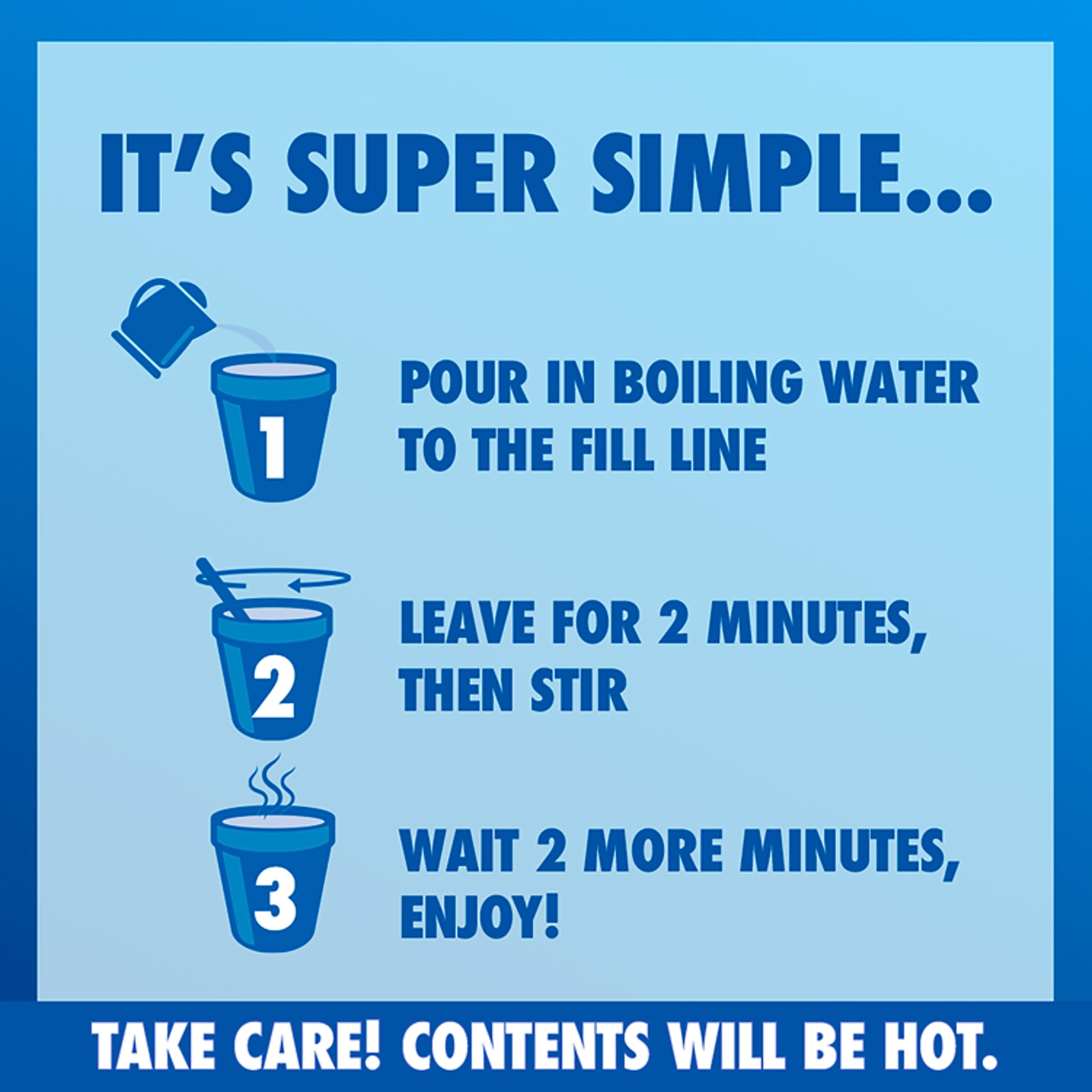 Batchelors Super Noodles, Curry Flavour Instant Snack, 90g Packet, Ready in 4 Minutes 6