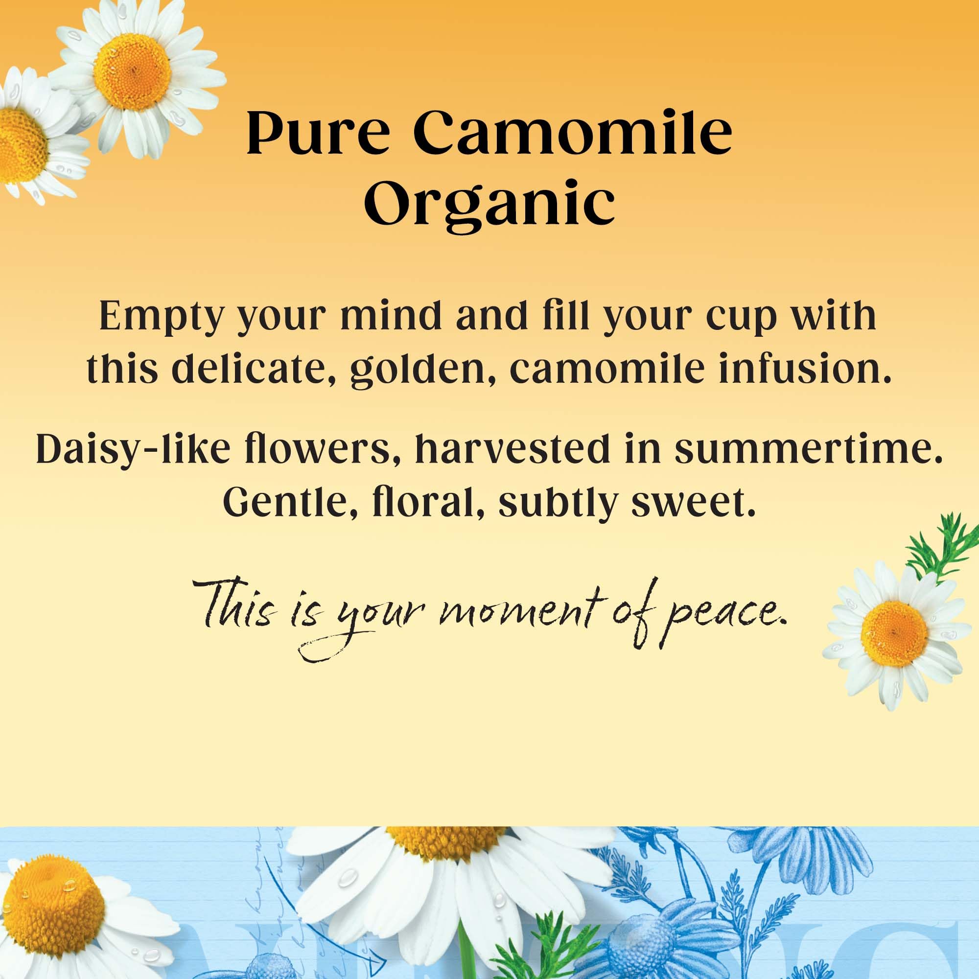 Twinings Organic Camomile x20 Tea Bags, 30g 11