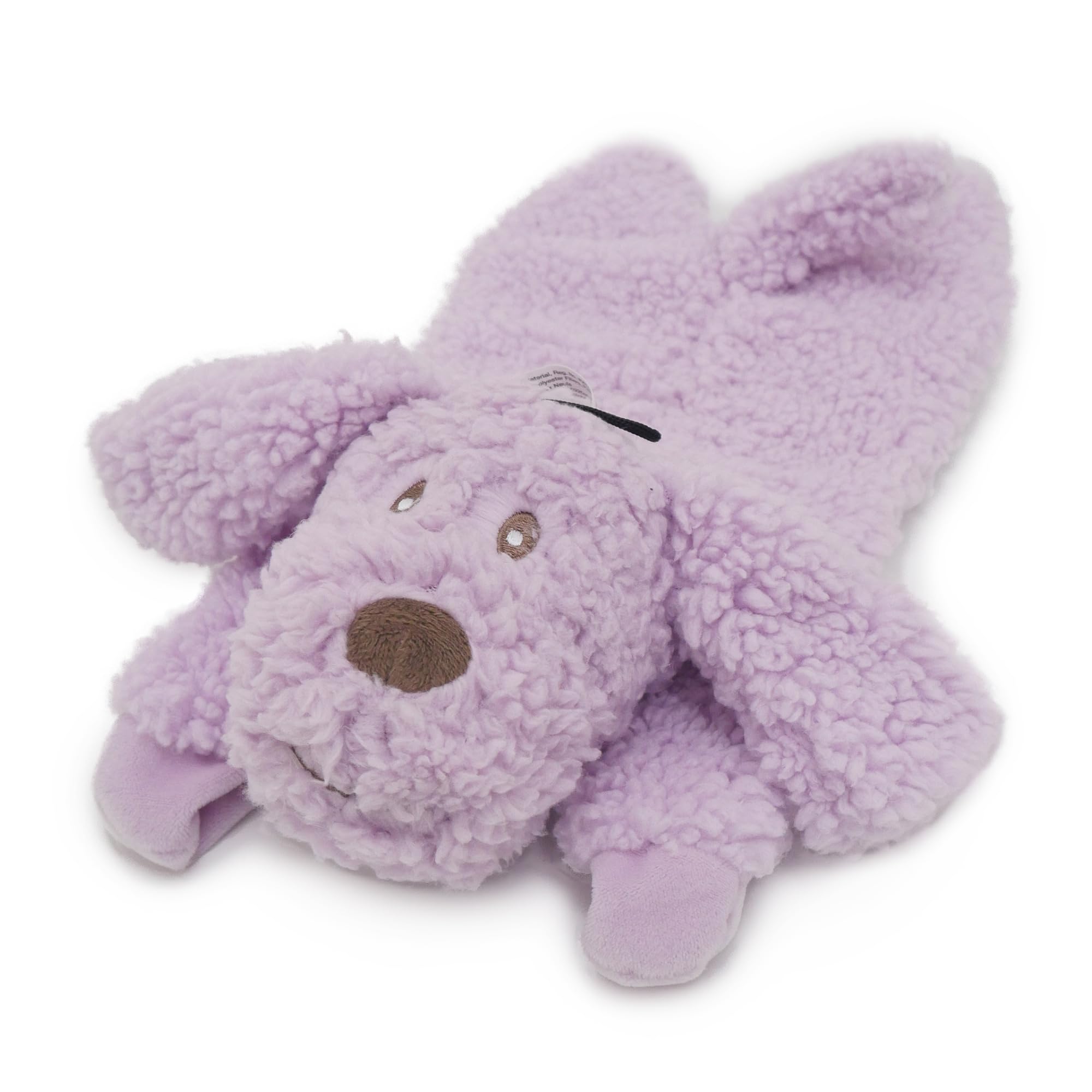 AROMADOG Calm Fleece Laying Down Dog Toy - Lavender Scented, Stuffing-Free, Squeaker | 33cm