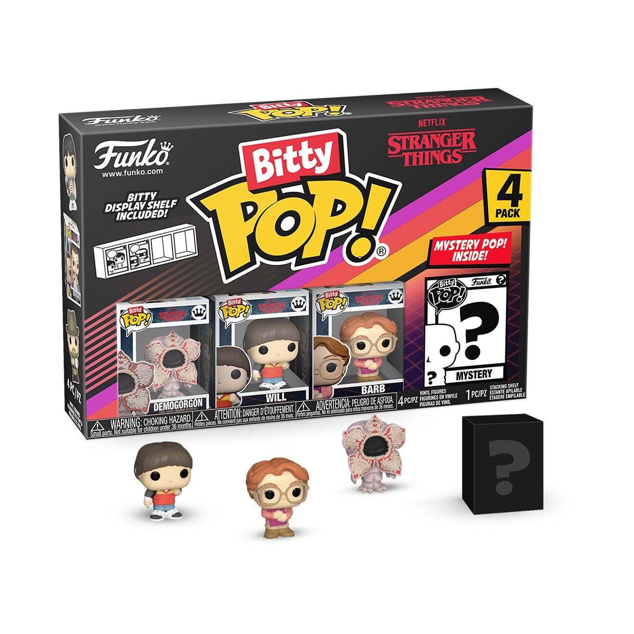 Funko Bitty Pop! Stranger Things - Demogorgon Vinyl Figure 4-Pack