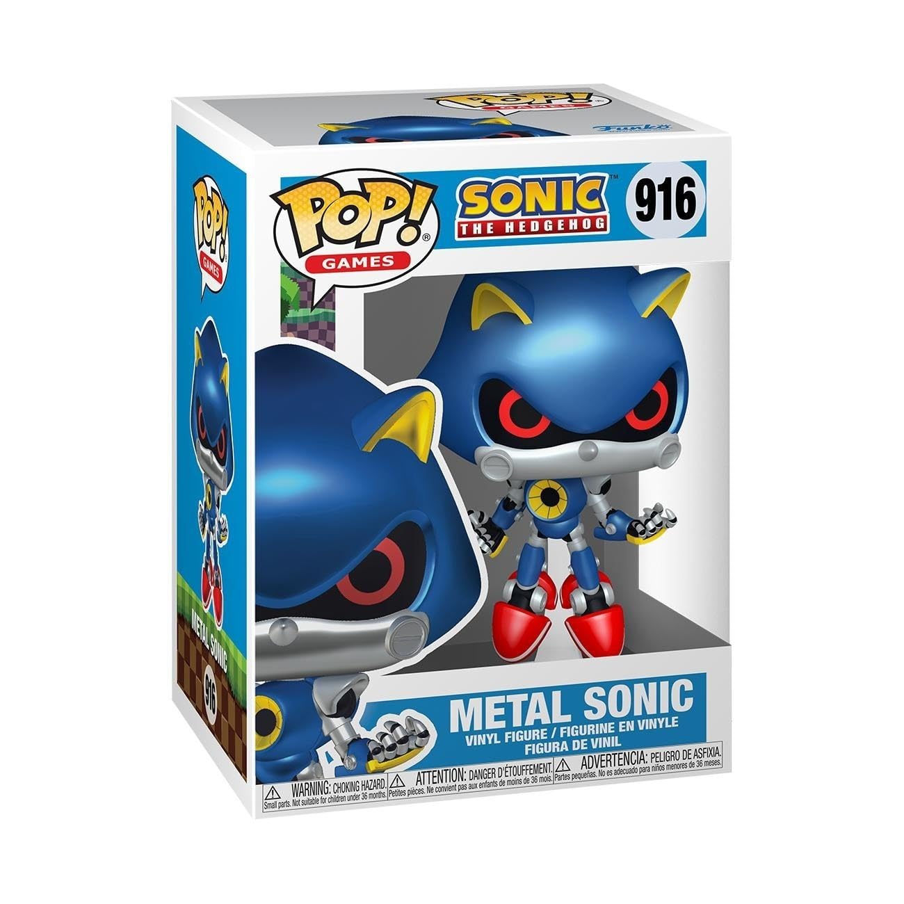 Funko Pop! Games: Sonic the Hedgehog - Metal Sonic Vinyl Figure 9
