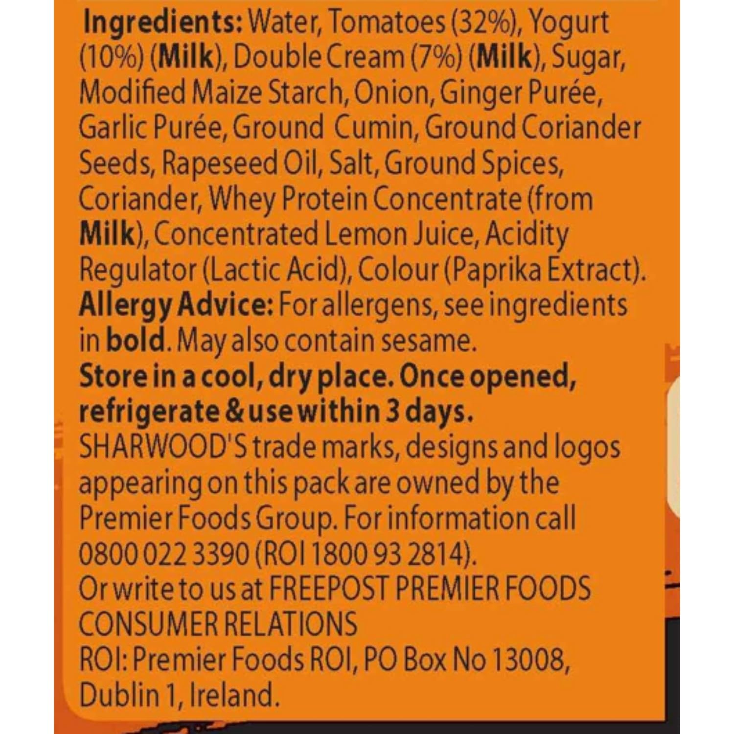 Sharwood's Indian Tikka Masala Sauce – Extra Creamy, Tomato & Yogurt Cooking Sauce 8