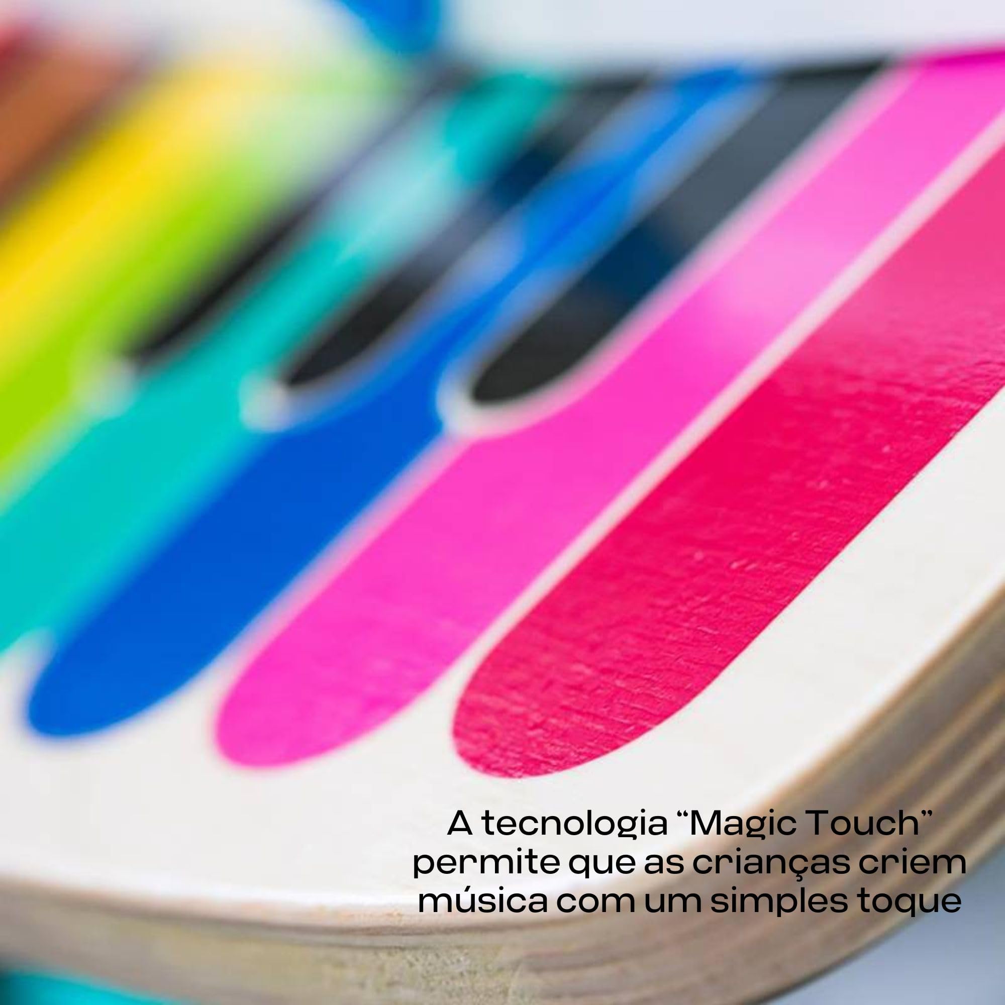 Baby Einstein Hape Magic Touch Piano – Musikspielzeug aus Holz für Kleinkinder von 6–36 Monaten 5