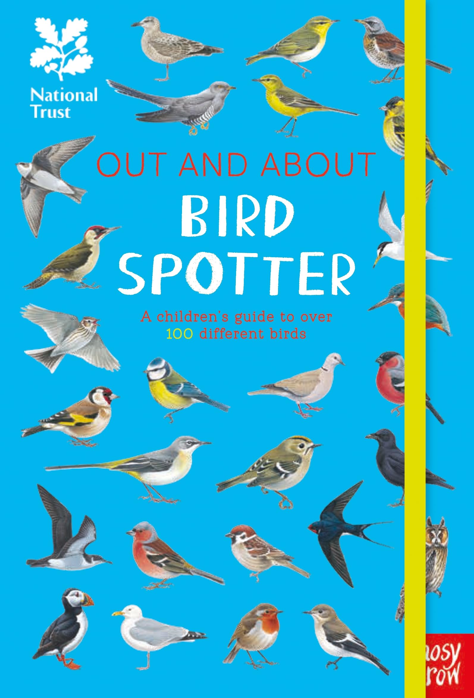 Nosy Crow National Trust: Out and About Bird Spotter Guide | Ages 5-10 | Hardcover