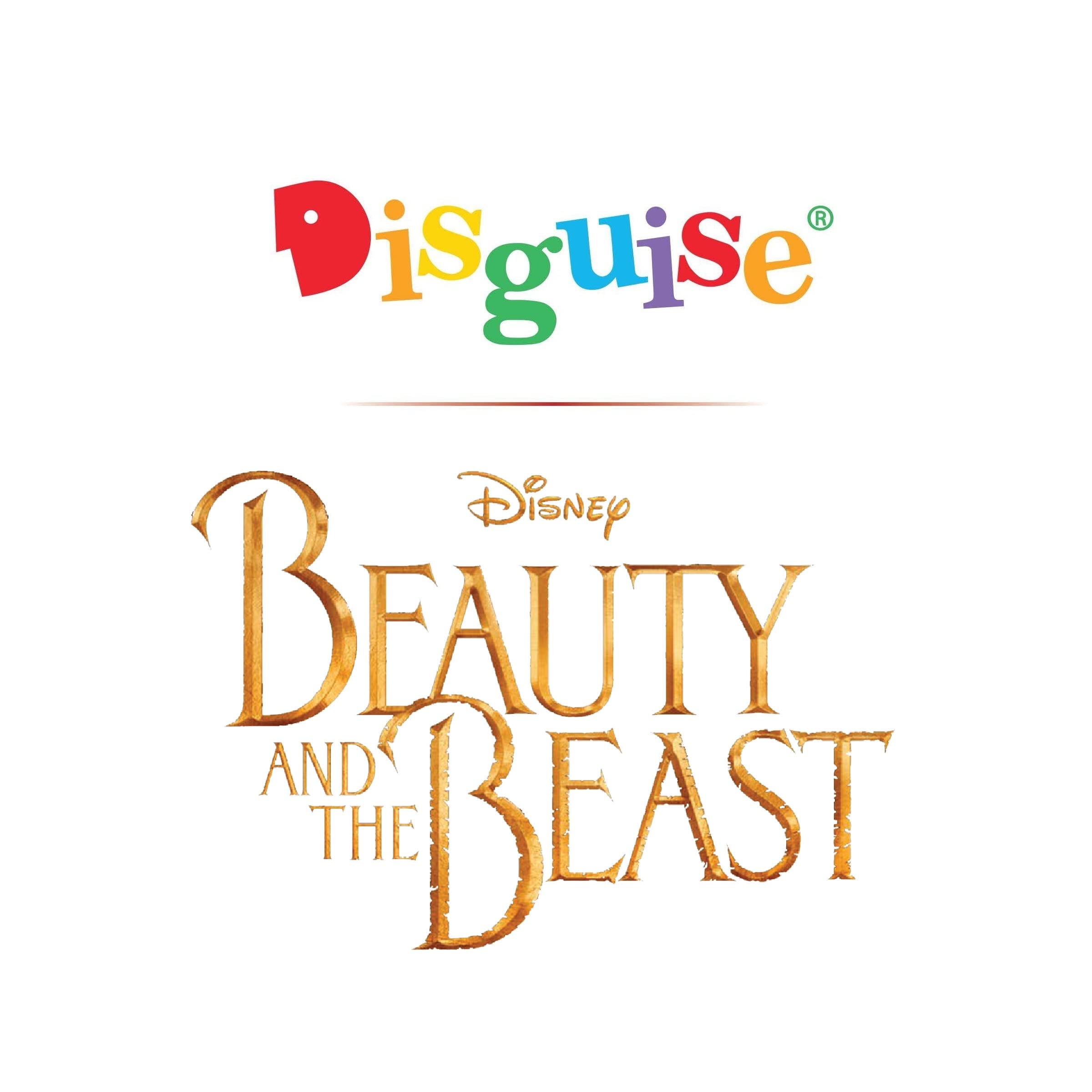 Disguise Belle Jelly Shoes - Disney Princess Costume Footwear for Kids 4