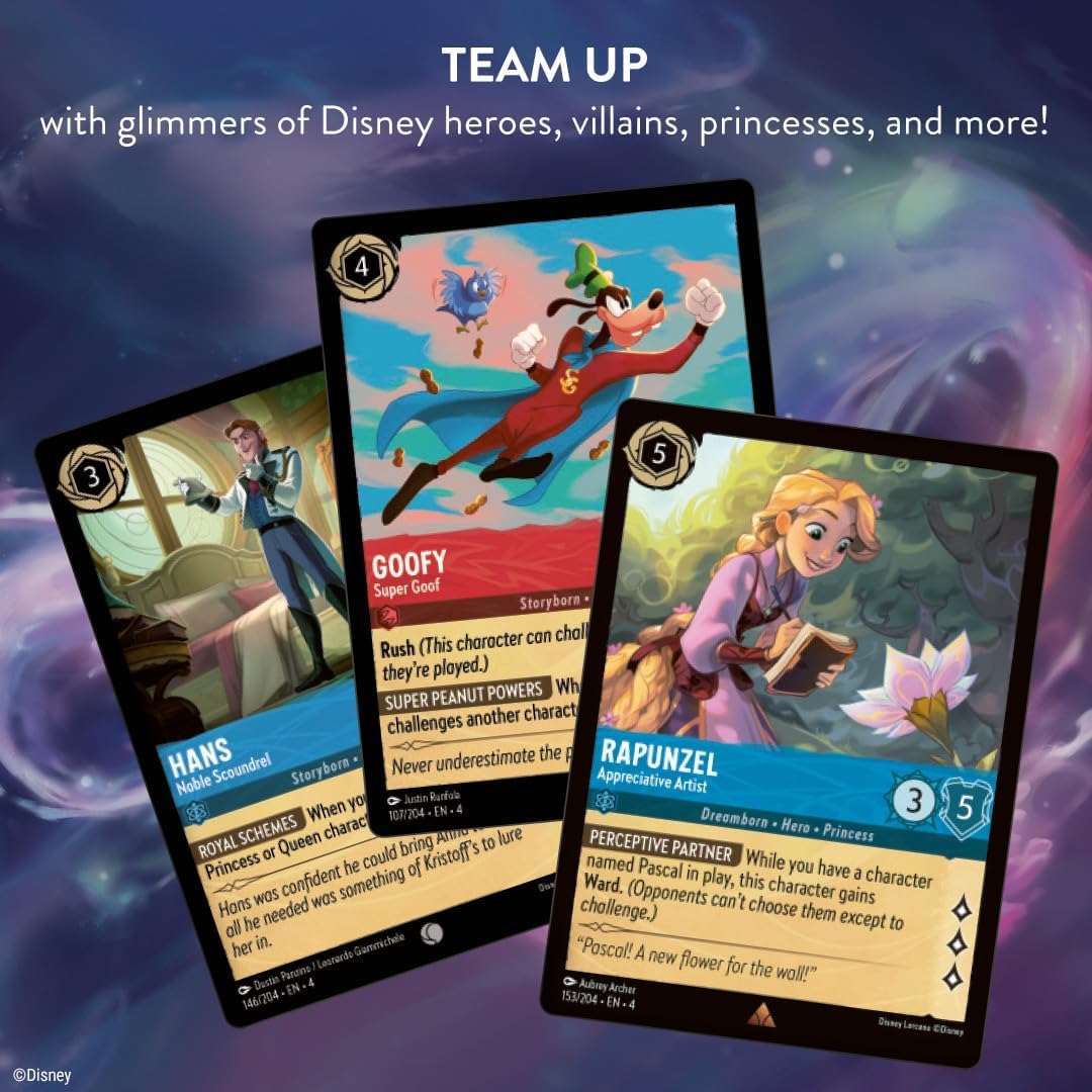 Ravensburger Disney Lorcana Gateway Trading Card Game | Learn-to-Play Set