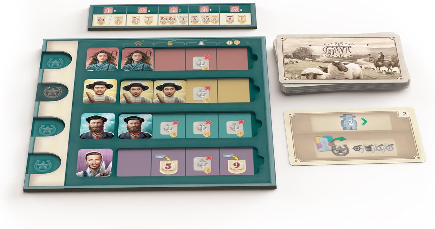 Plan B Games Great Western Trail New Zealand Strategy Board Game 3