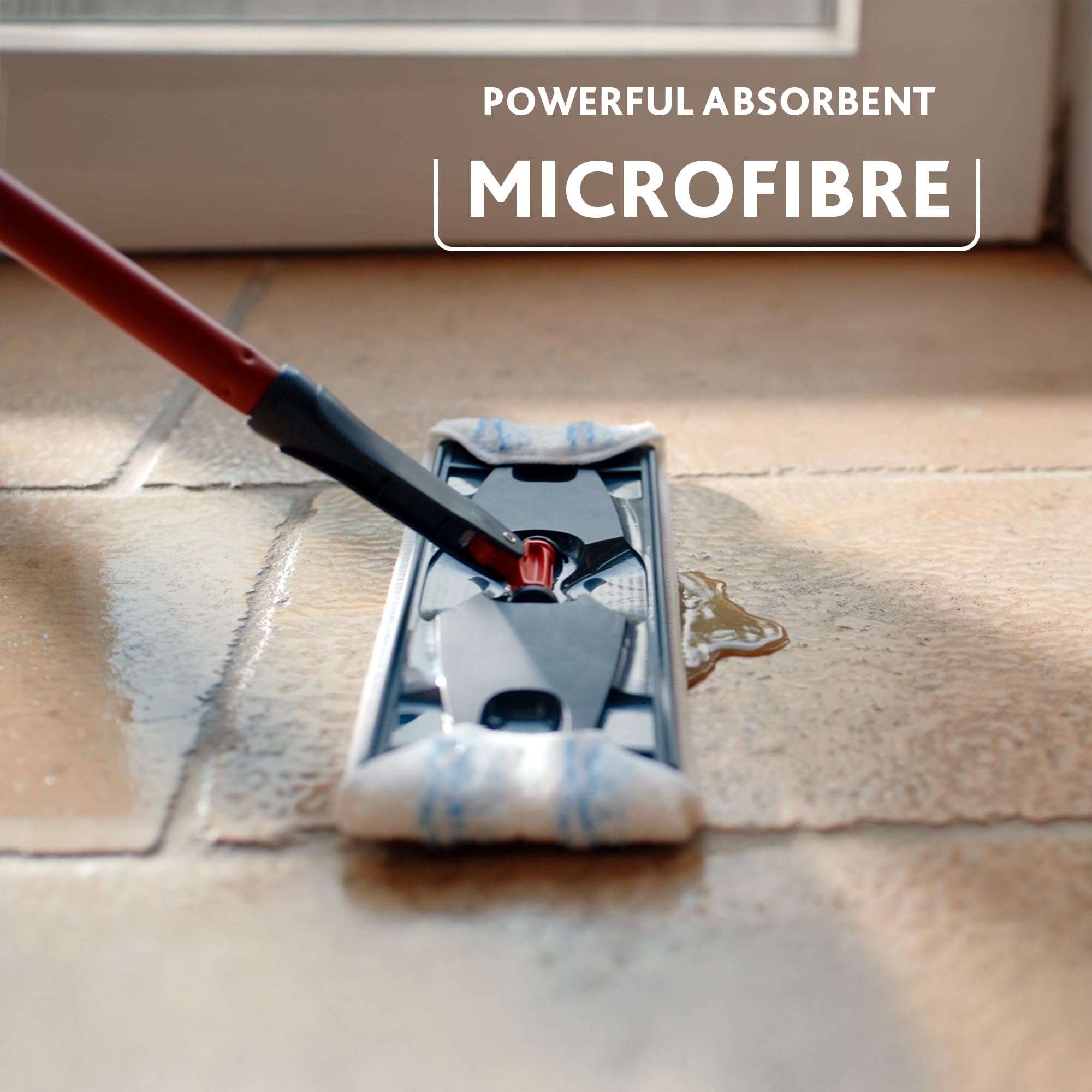 Vileda H2PrO Flat Mop System with Clean & Dirty Water Separation 6