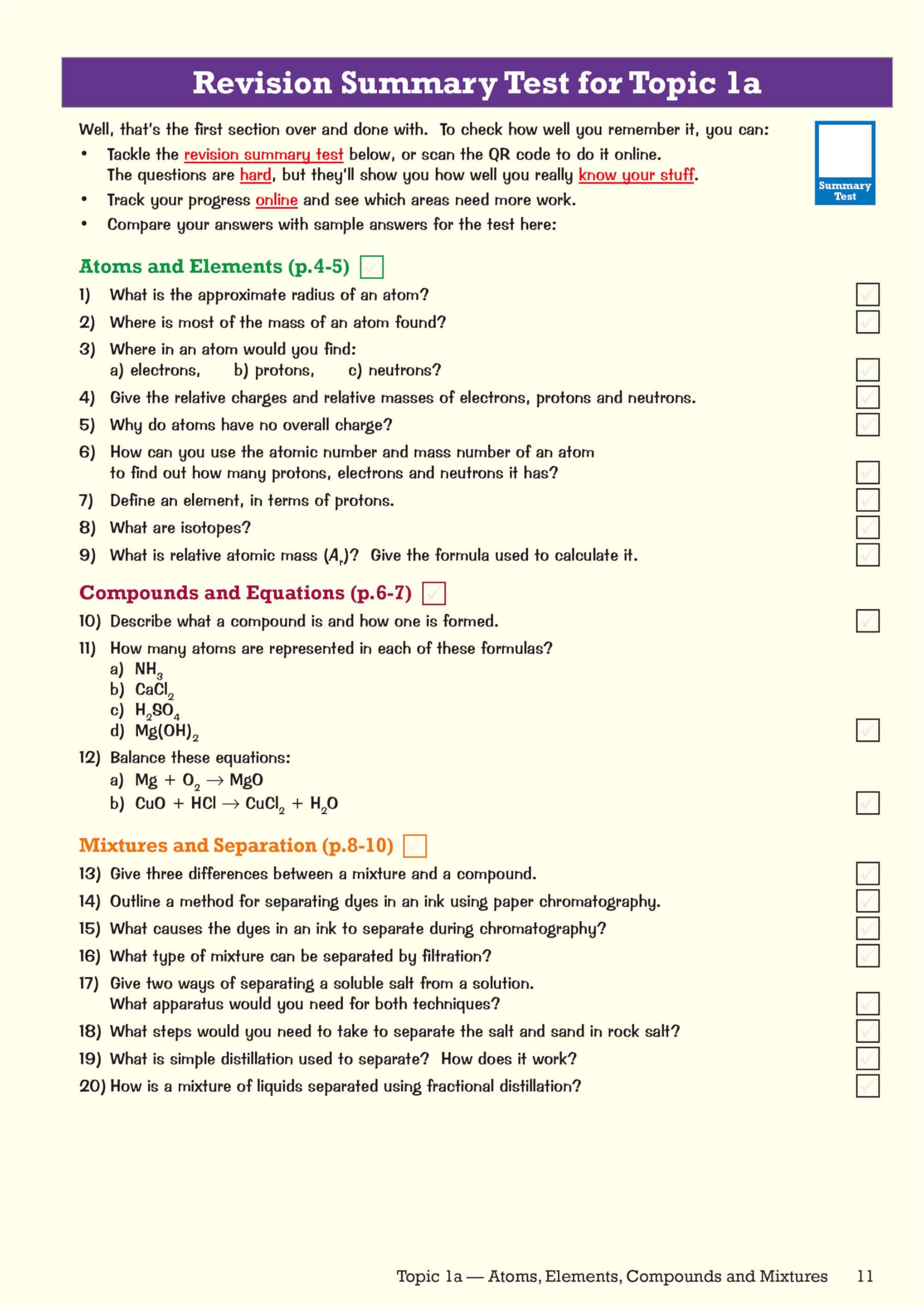 CGP New GCSE Chemistry AQA Revision Guide - Higher | Includes Online Edition, Videos & Quizzes 9