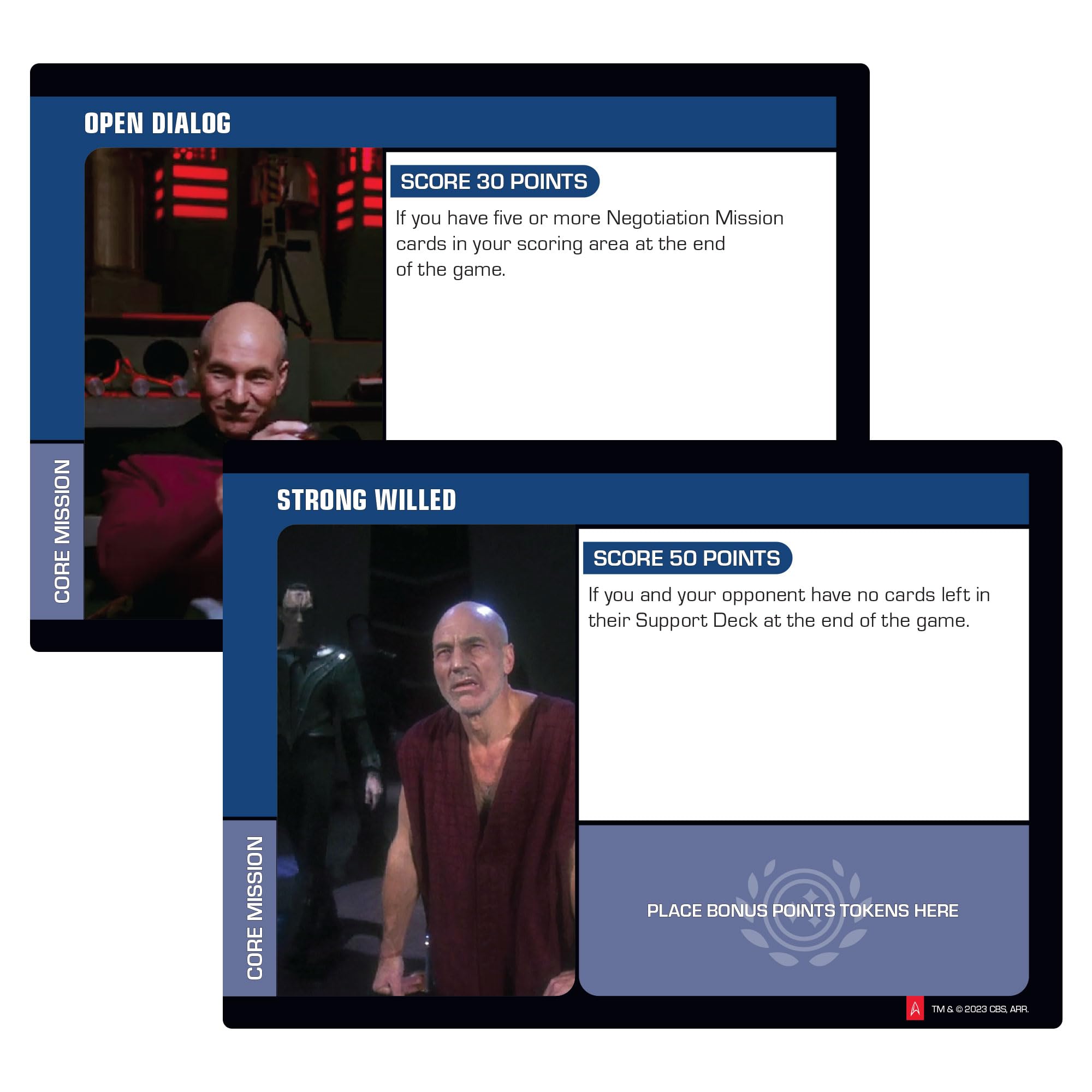 Gale Force Nine Star Trek: Away Missions Captain Picard Expansion 4