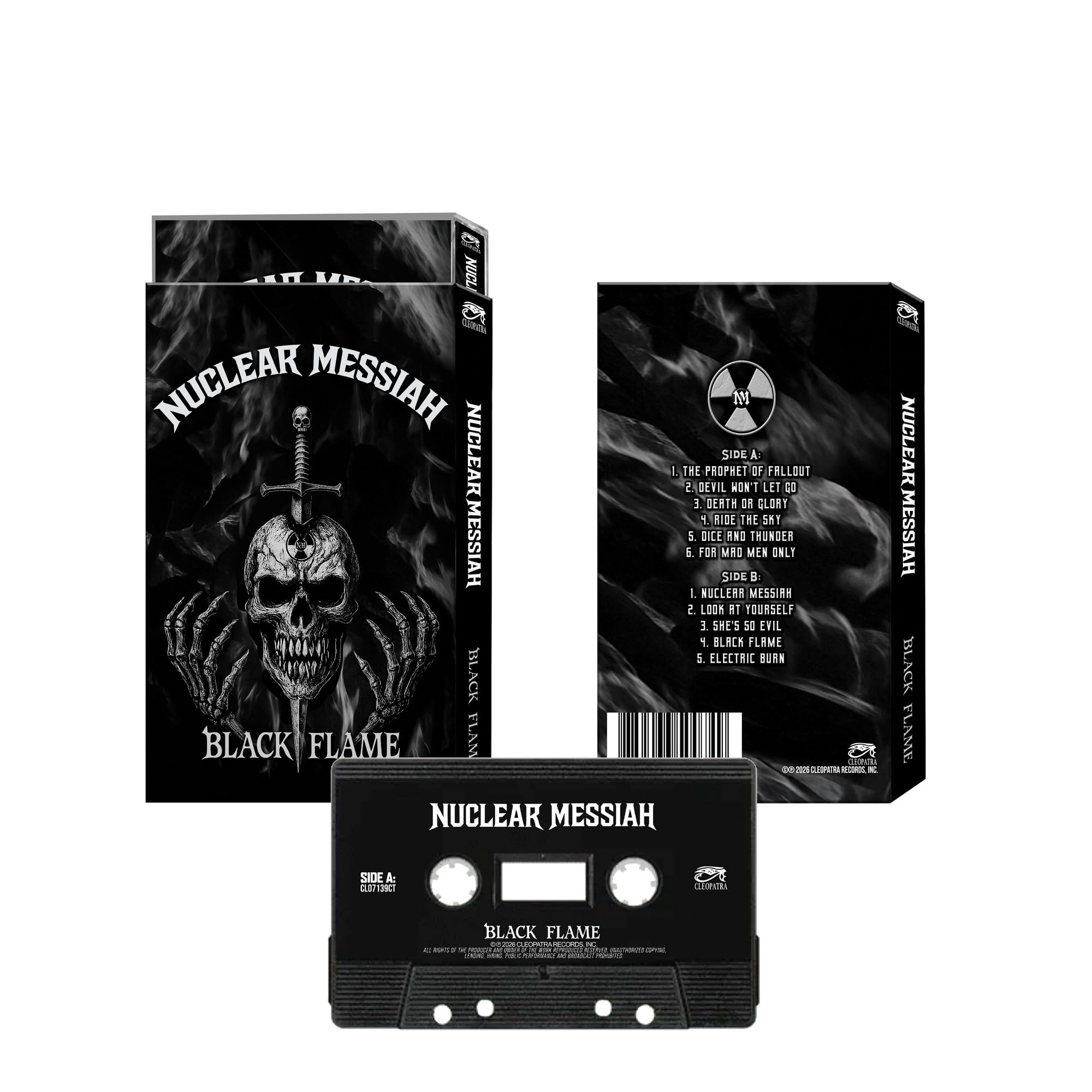 Nuclear Messiah - Black Flame [Cassette] 1