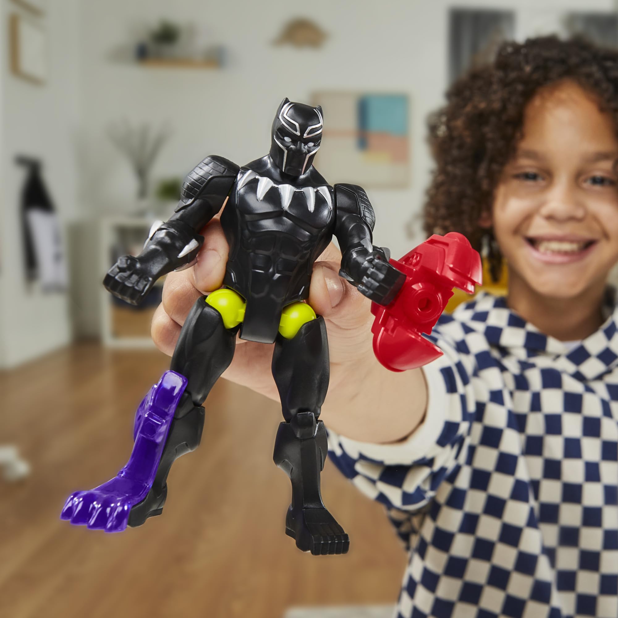 Marvel Black Panther MixMashers Action Figure - Mix & Match Super Hero Toy for Kids 7