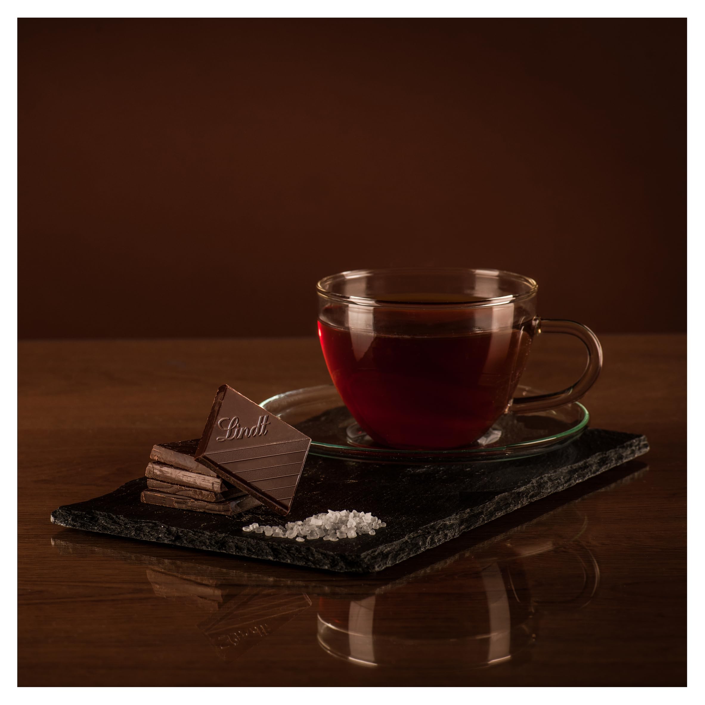 Lindt Excellence Dark Sea Salt Chocolate Bar 100g 5