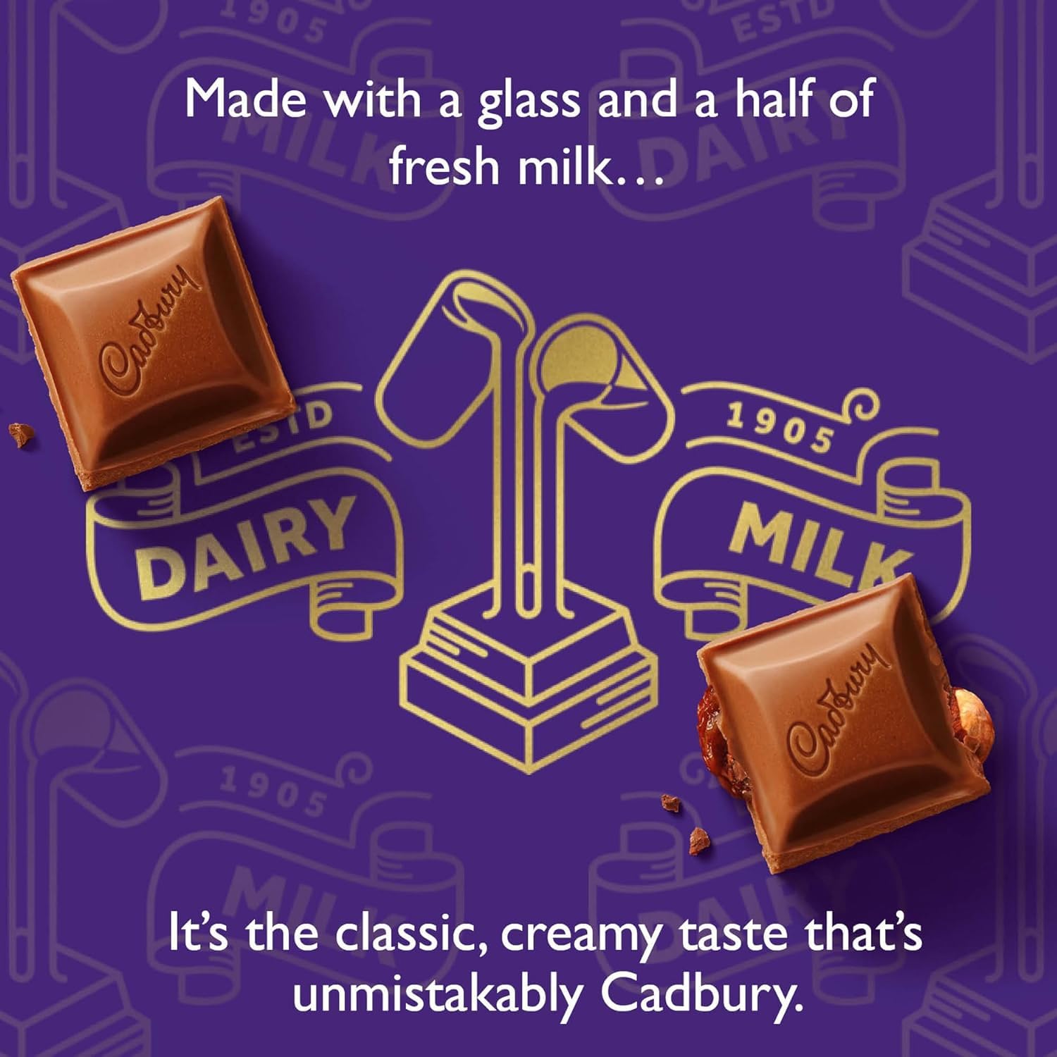 Cadbury Dairy Milk Caramel Chocolate Bar, 37 g (Pack of 4) 4