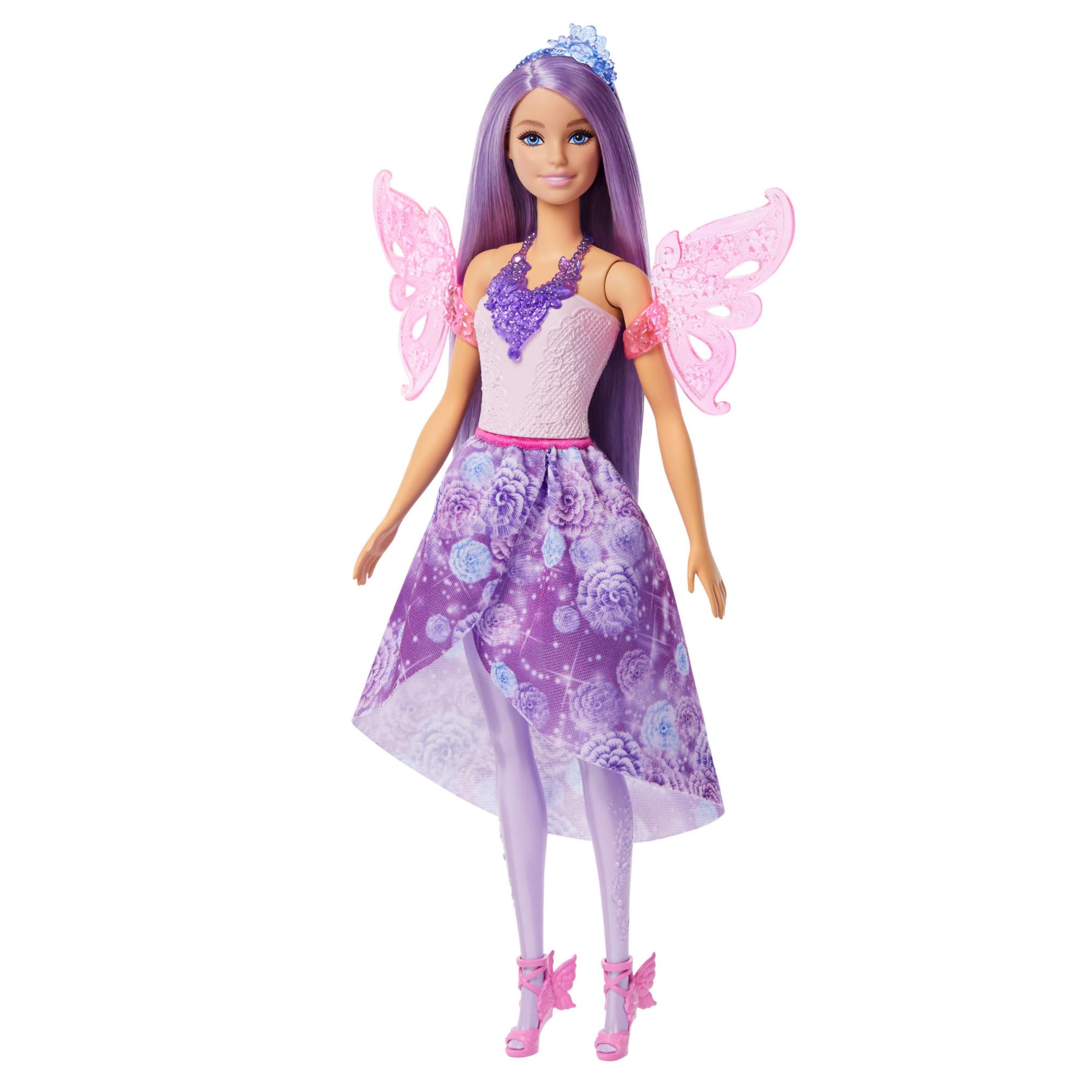 Barbie Fantasy Fashion Pack - 8-Piece Dress-Up Set with Mermaid Tail & Fairy Wings