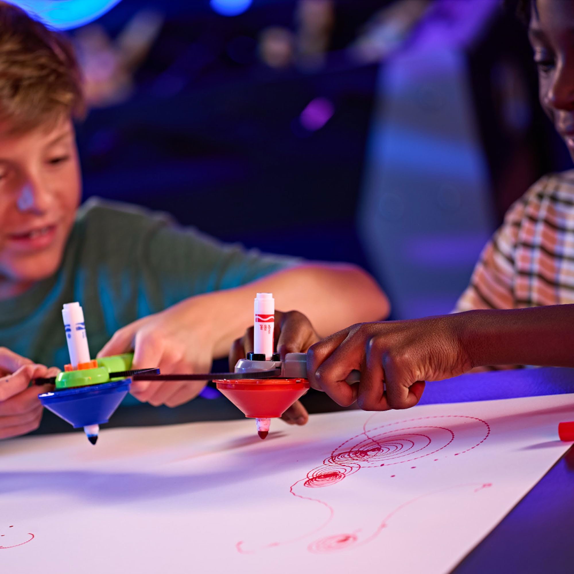 CRAYOLA Colourwhirls - Rip 'Em and Spin 'Em to Create Unique Art! | Ages 6+ 5