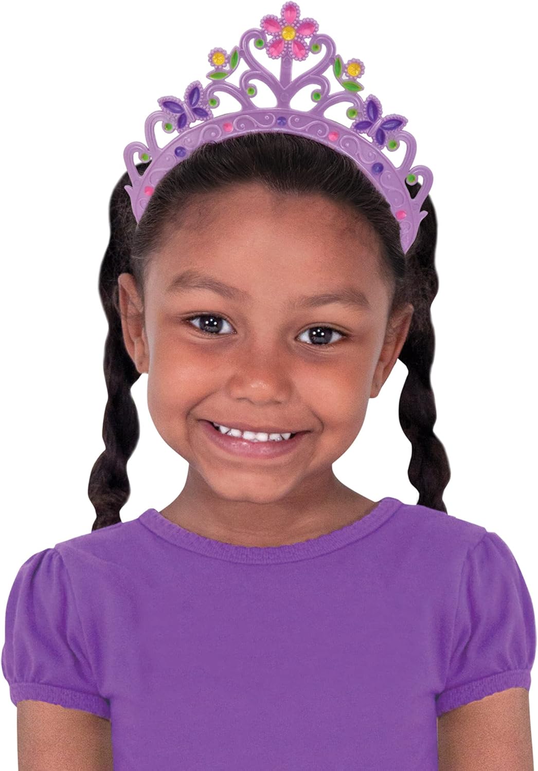 Melissa & Doug Dress-Up Tiaras Role Play Collection - 4-Pack Pretend Play Set for Kids 3-6 7