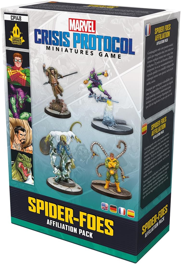 Atomic Mass Games Marvel Crisis Protocol: Spider Foes Affiliation Pack Miniaturenspiel (CP148) 3