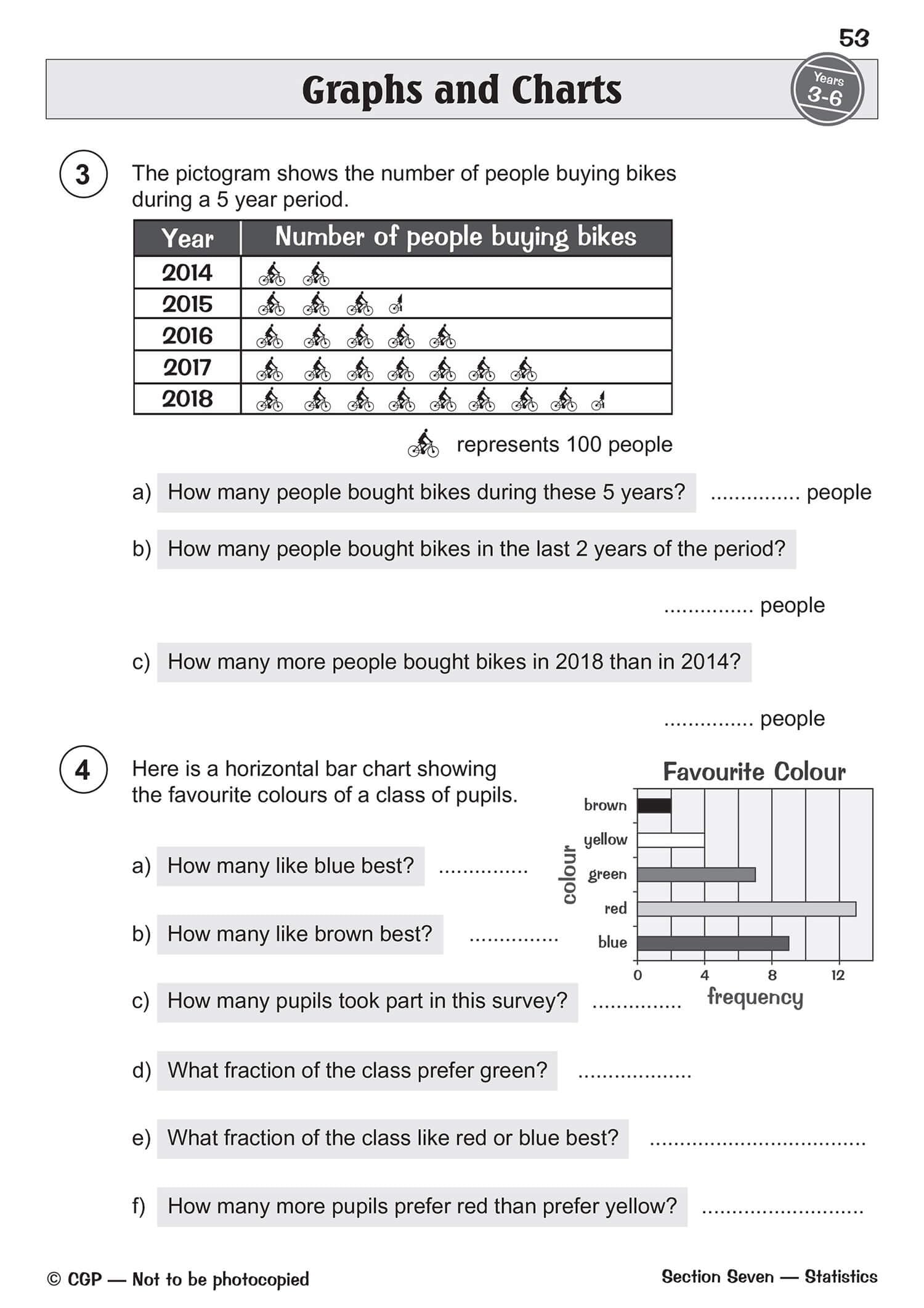 CGP KS2 Maths Question Book - Practice Questions for Key Stage Two Maths | Paperback 4