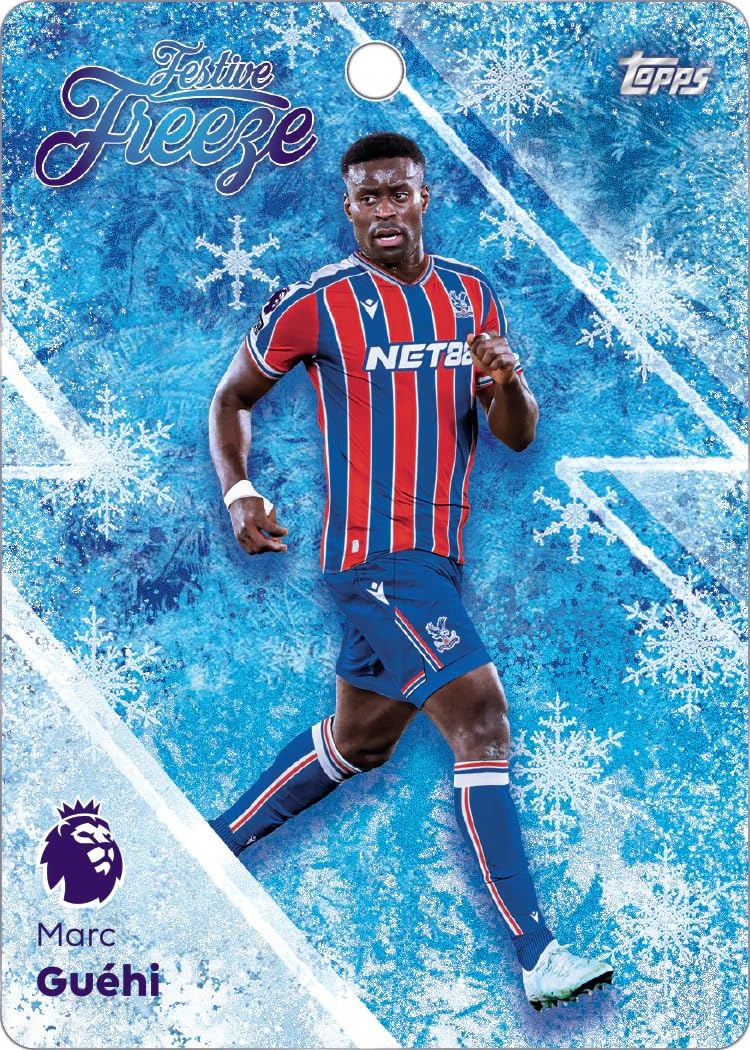 Topps Premier League 2026 - Debut Edition Countdown Calendar with Festive Parallel & Freeze Cards 3