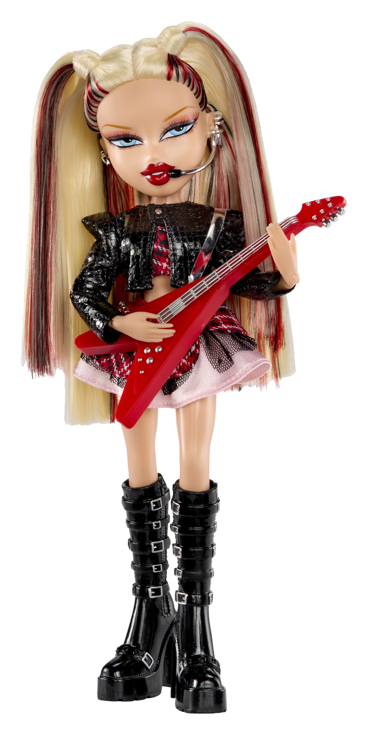 Bratz Pop Starz Cloe Fashion Doll - 11.5 inches | Collectable Charm | Electric Guitar 3