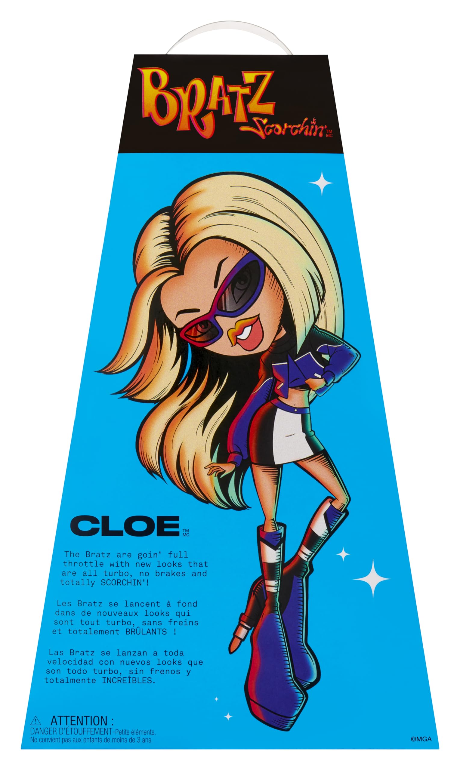 Bratz Scorchin' Cloe Fashion Doll - Moto-Inspired Style with Outfit & Accessories 5