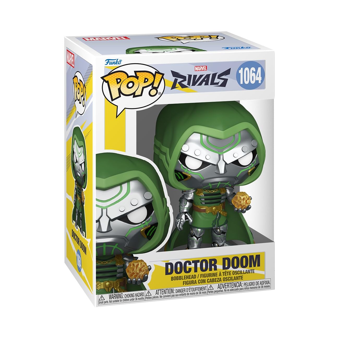 Funko Pop! Games: Marvel Rivals - Doctor Doom Vinyl Figure | 3.75 in | Model 83991