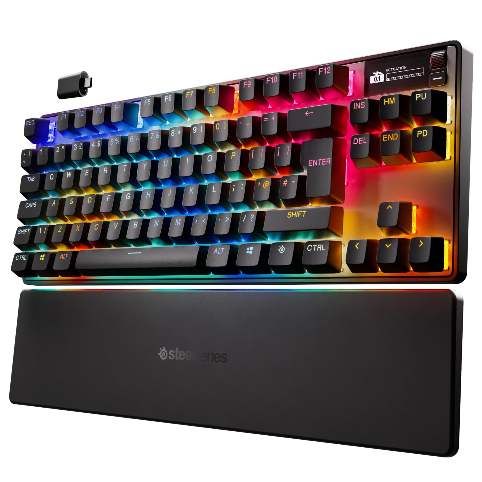 SteelSeries Apex Pro TKL Wireless Gen 3 (2025) - HyperMagnetic Gaming Keyboard
