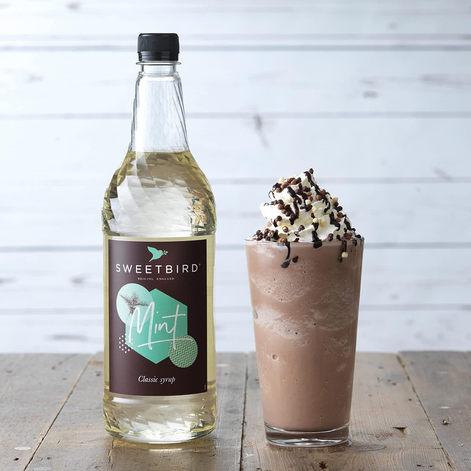 Sweetbird Mint Syrup (1 Litre) - Vegan Friendly, Natural Flavours, No Artificial Colours 8