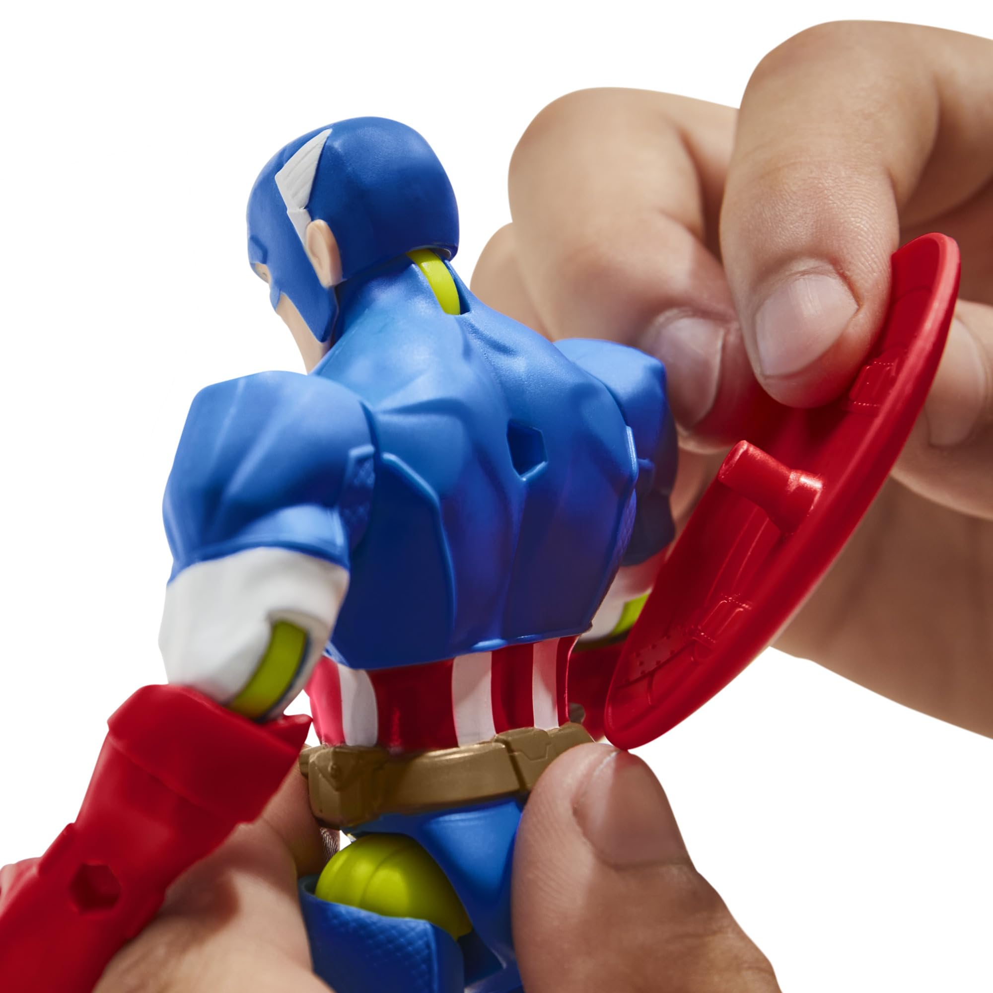 Marvel Captain America MixMashers Action Figure - Mix & Match Super Hero Toy for Kids 8