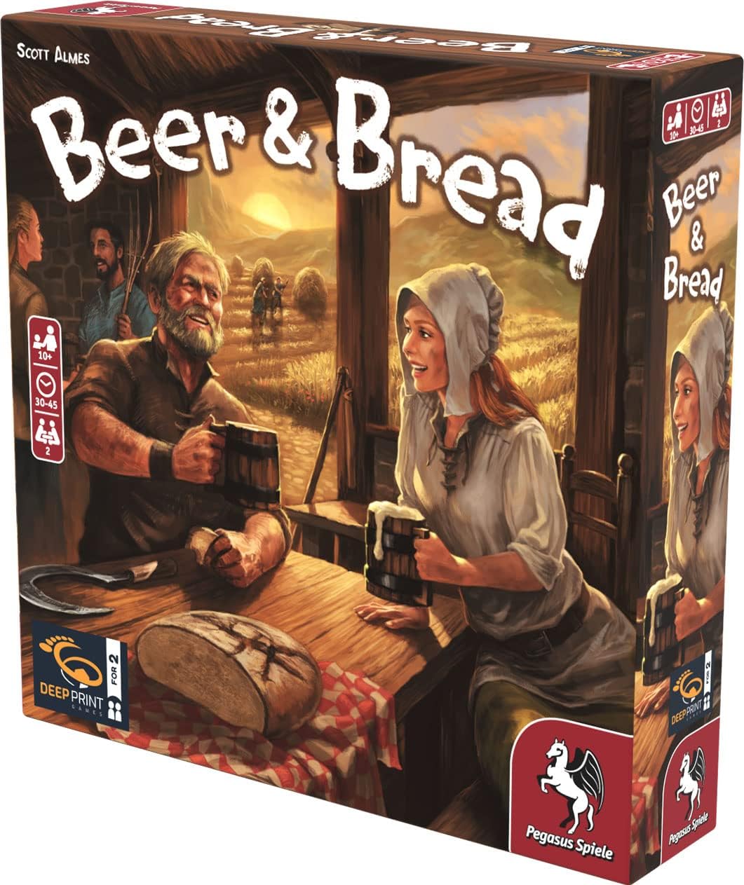 Deep Print Games Beer & Bread English Edition Audio CD