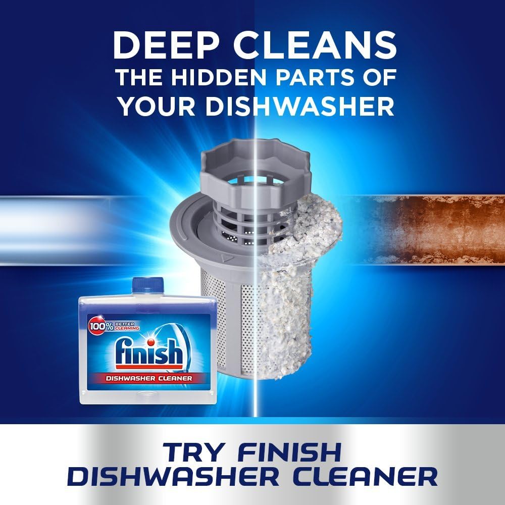 Finish - Dishwasher Cleaner Twin Pack (2 x 250 ml) 7