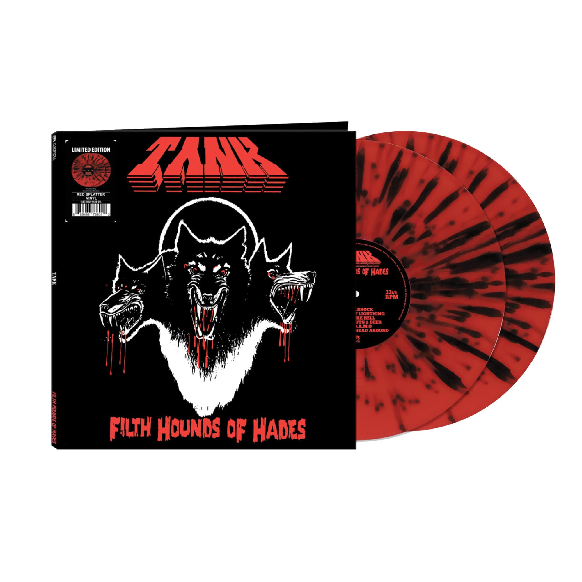 Tank - Filth Hounds Of Hades [Deluxe Edition 2LP Vinyl]