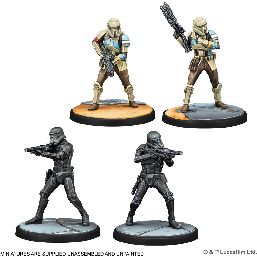 Atomic Mass Games Star Wars Shatterpoint: Deploy the Garrison Squad Pack (AMGSWP51)