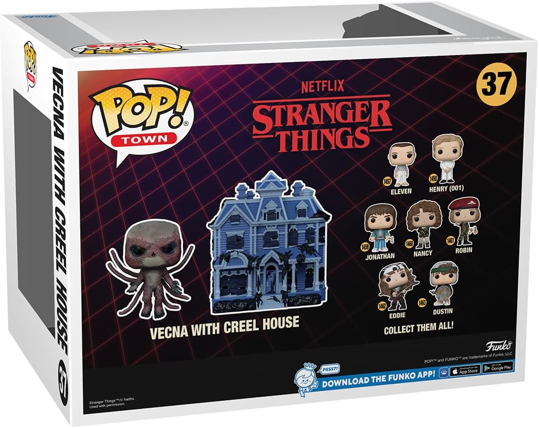 Funko Pop! Town: Stranger Things - Creel House with Vecna Vinyl Figure Set 5