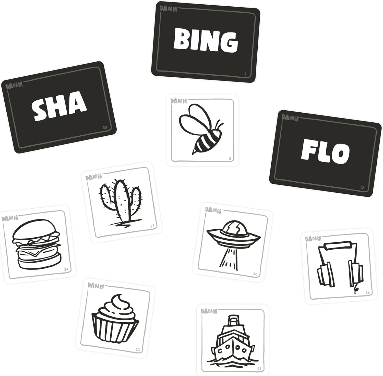 USAOPOLY Dadada – Das ausgefallene Partyspiel 10