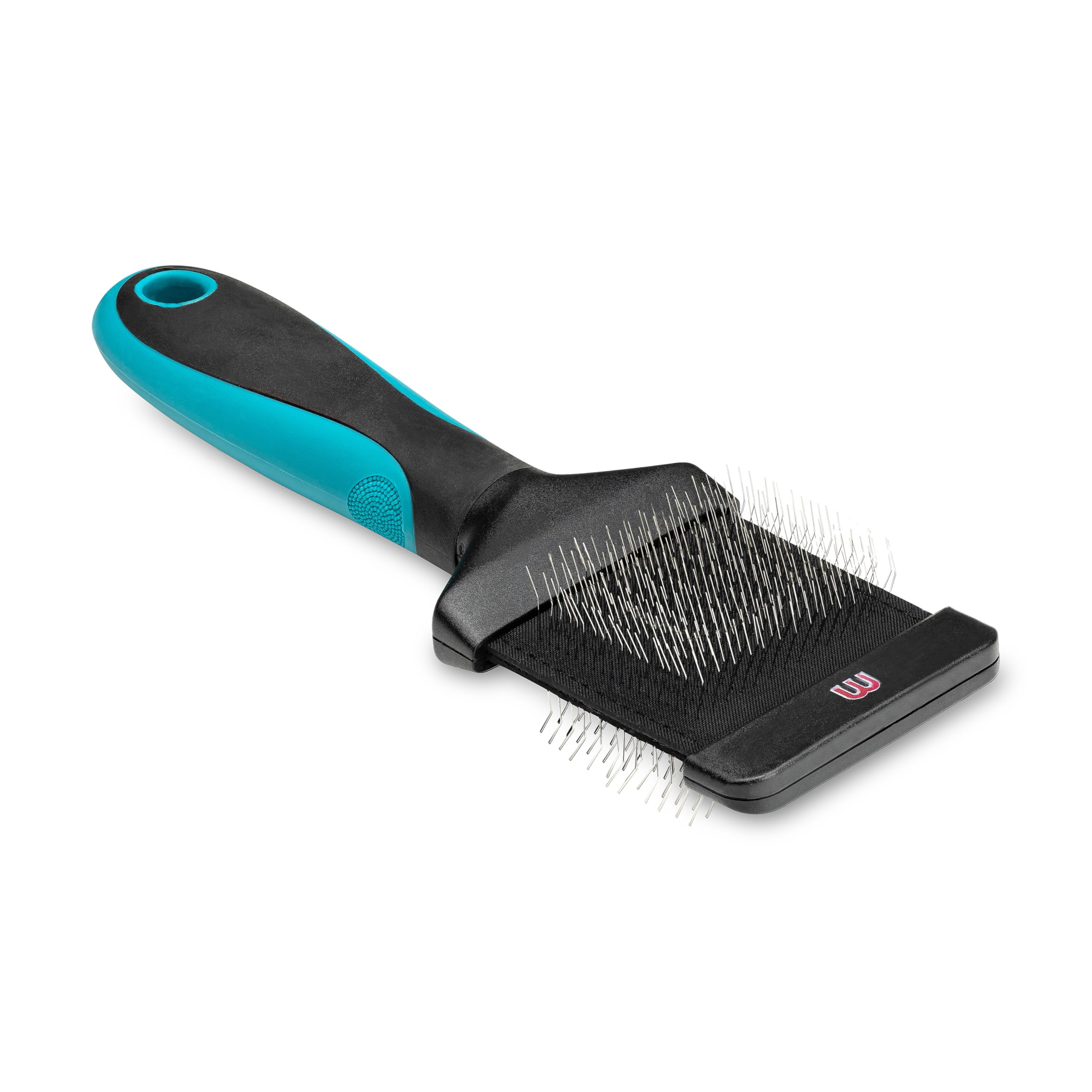 Mikki Pro Slicker Brush - Detangle, Smooth, Remove Undercoat | Double-Sided | Ergonomic Handle