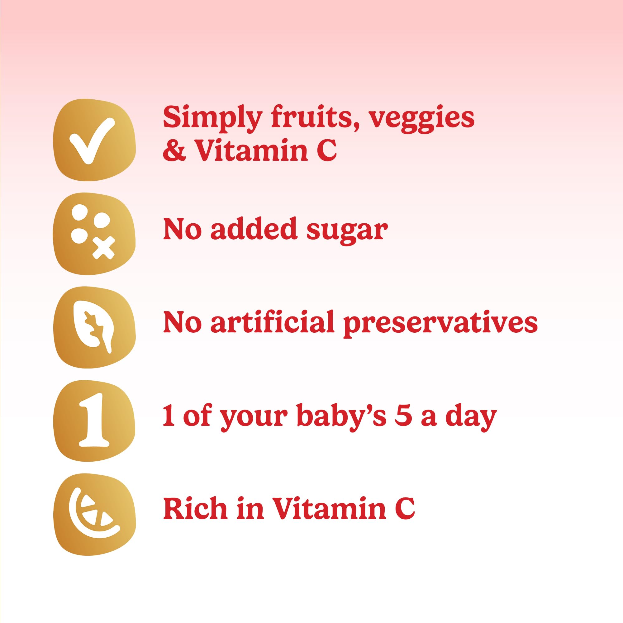 Cow & Gate Apple Mango Orange & Carrot Baby Food Pouch - 6+ Months, 6x100g 4