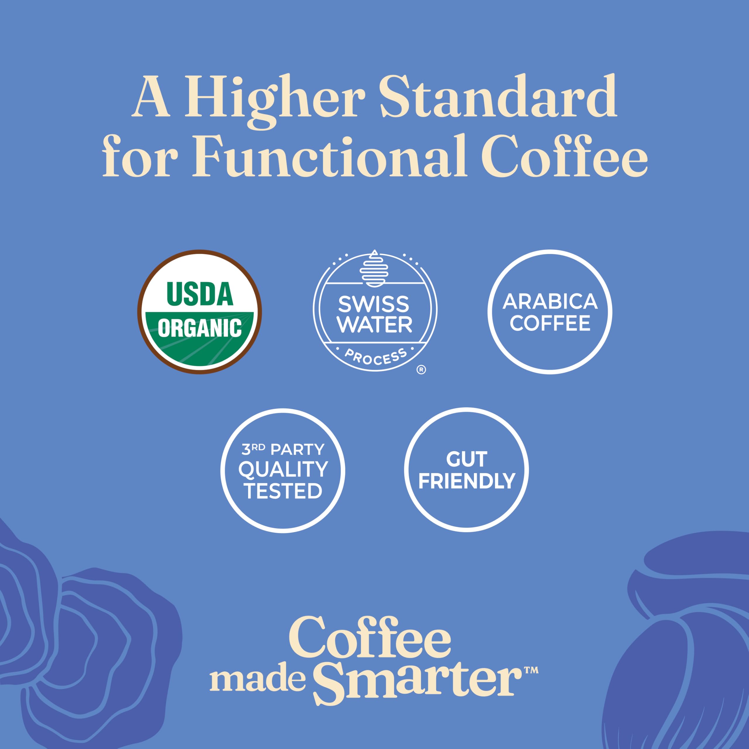 Four Sigmatic Organic Balance Adaptogen Ground Coffee - Medium Roast, Fair Trade, 340 g 3