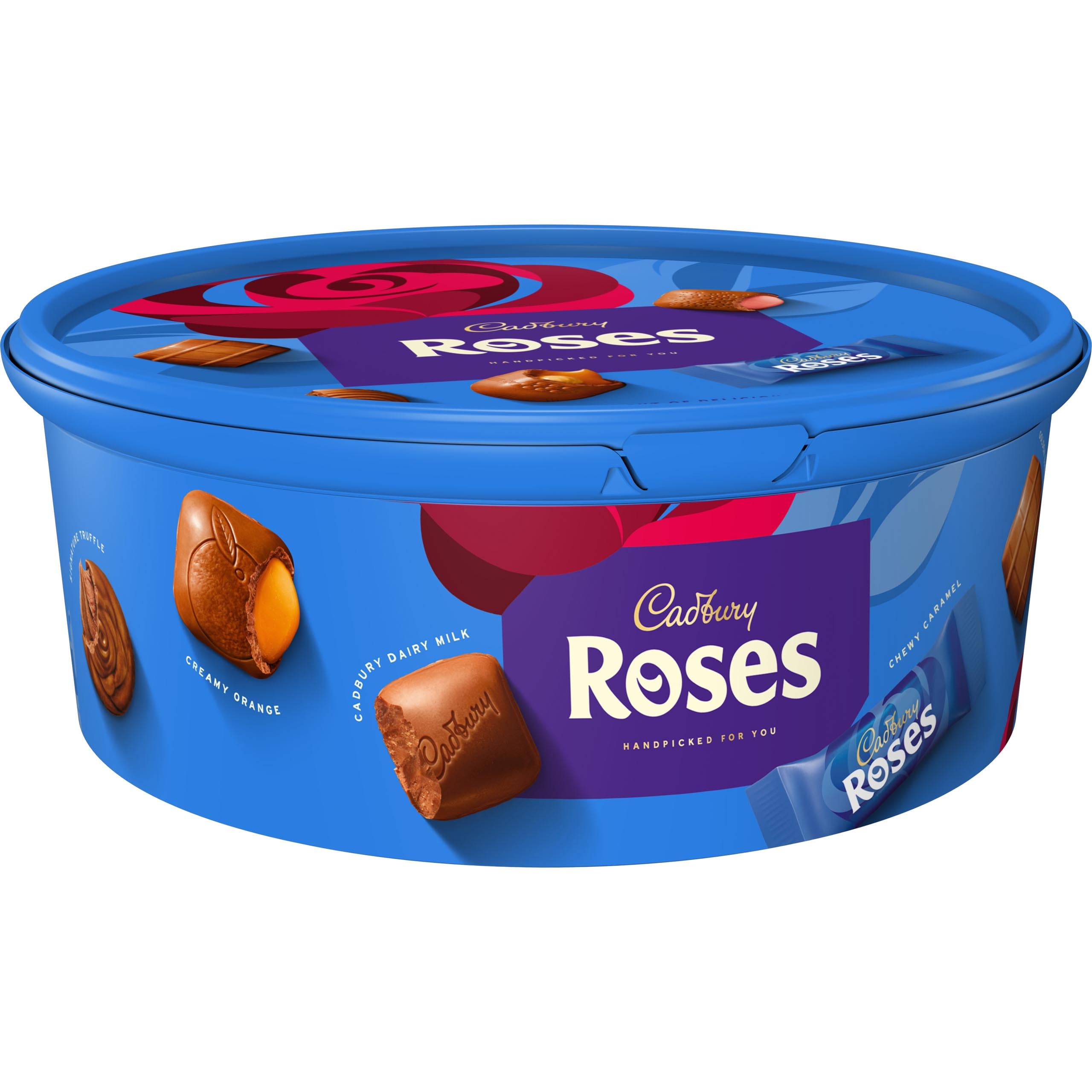 Cadbury Roses Tub Milk Chocolates Assortment - 550g Sharing Gift