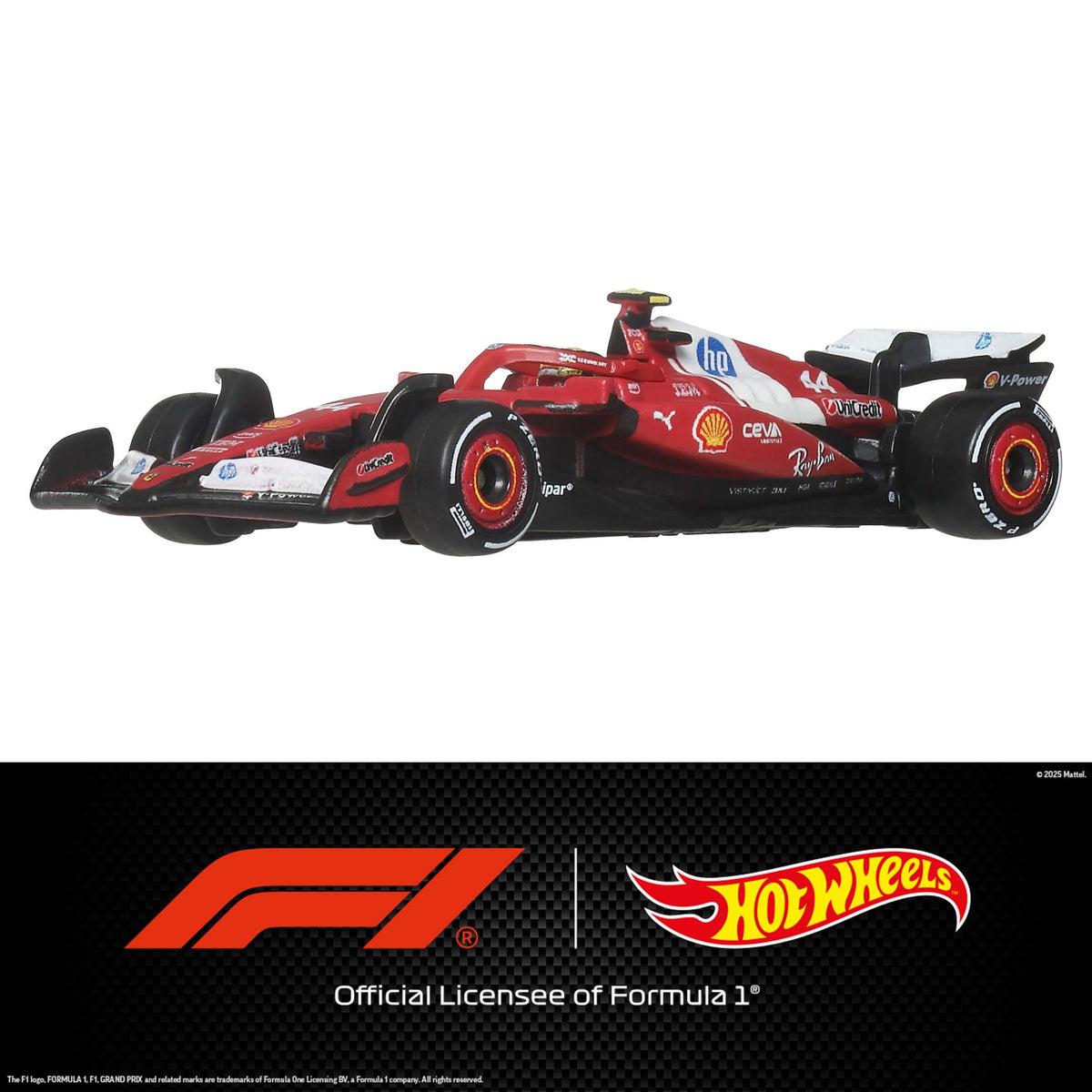 Hot Wheels Formula 1 Charles Leclerc Race Car - 1:64 Scale, 14+