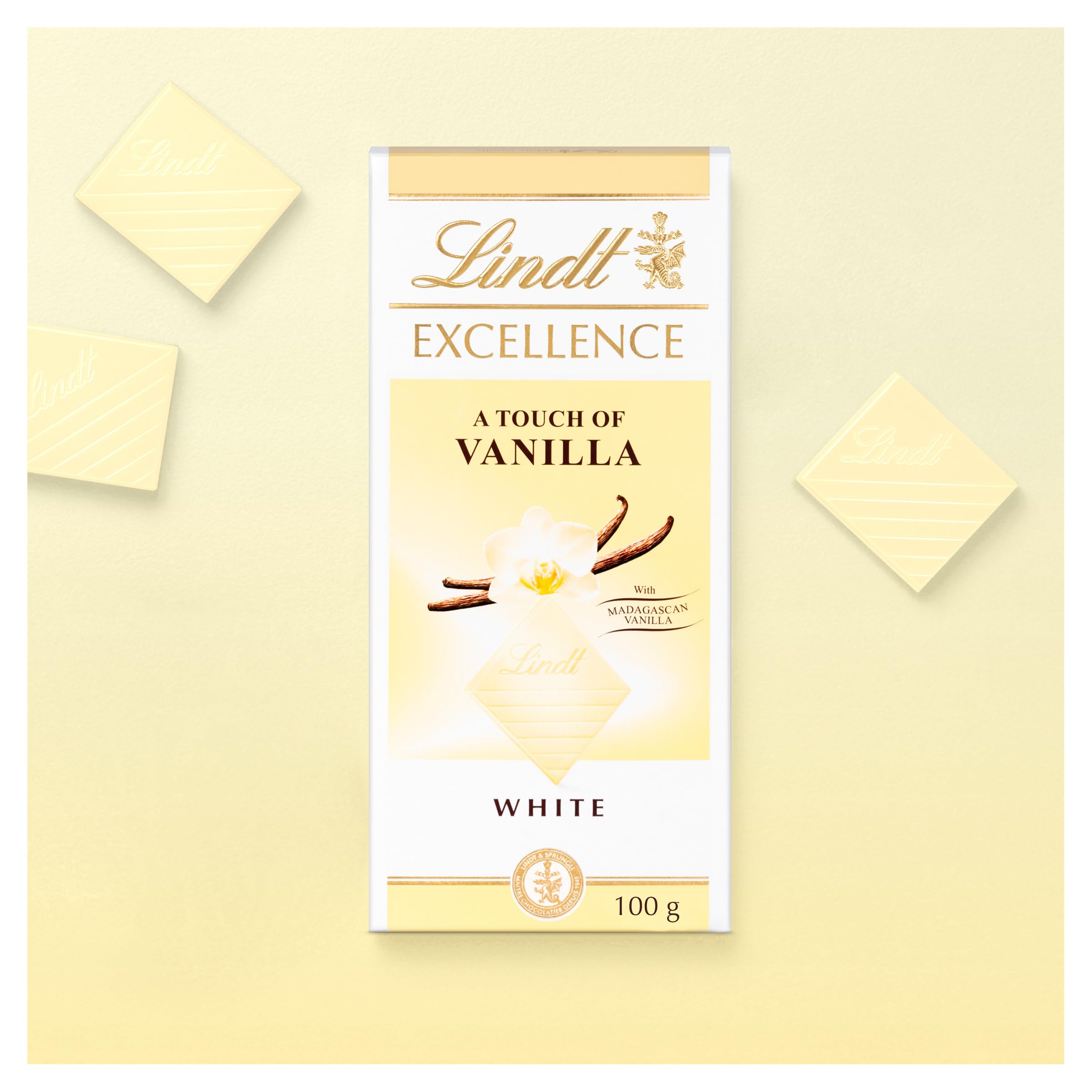 Lindt EXCELLENCE Weiße Schokoladentafel mit Madagaskar-Vanille - 100g 7